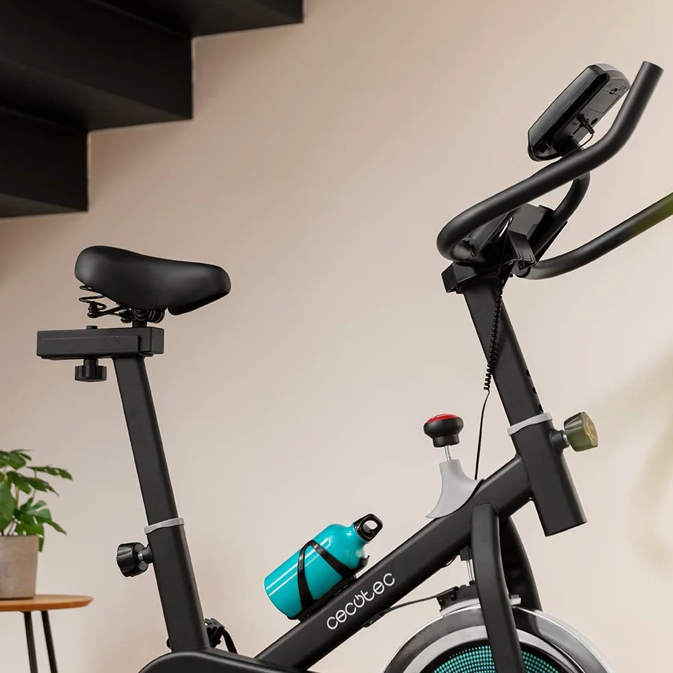 Cecotec DrumFit 6000 Forcis Kryty rower treningowy 6 kg opór ręczny monitor LCD