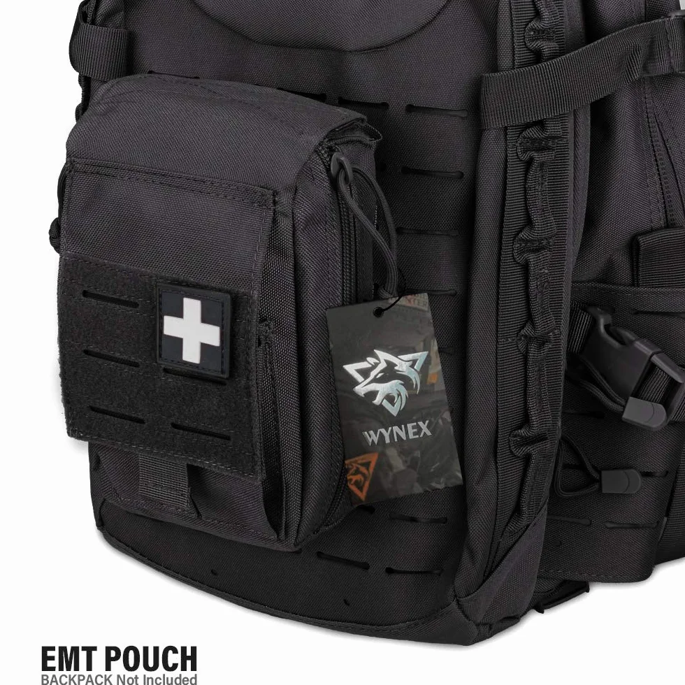 WYNEX Taktyczna torba pierwszej pomocy Molle EMT IFAK organizer medyczny