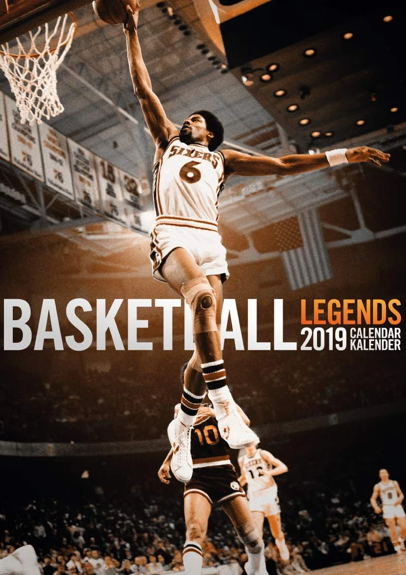 Basketball Legends 2019 Calendar