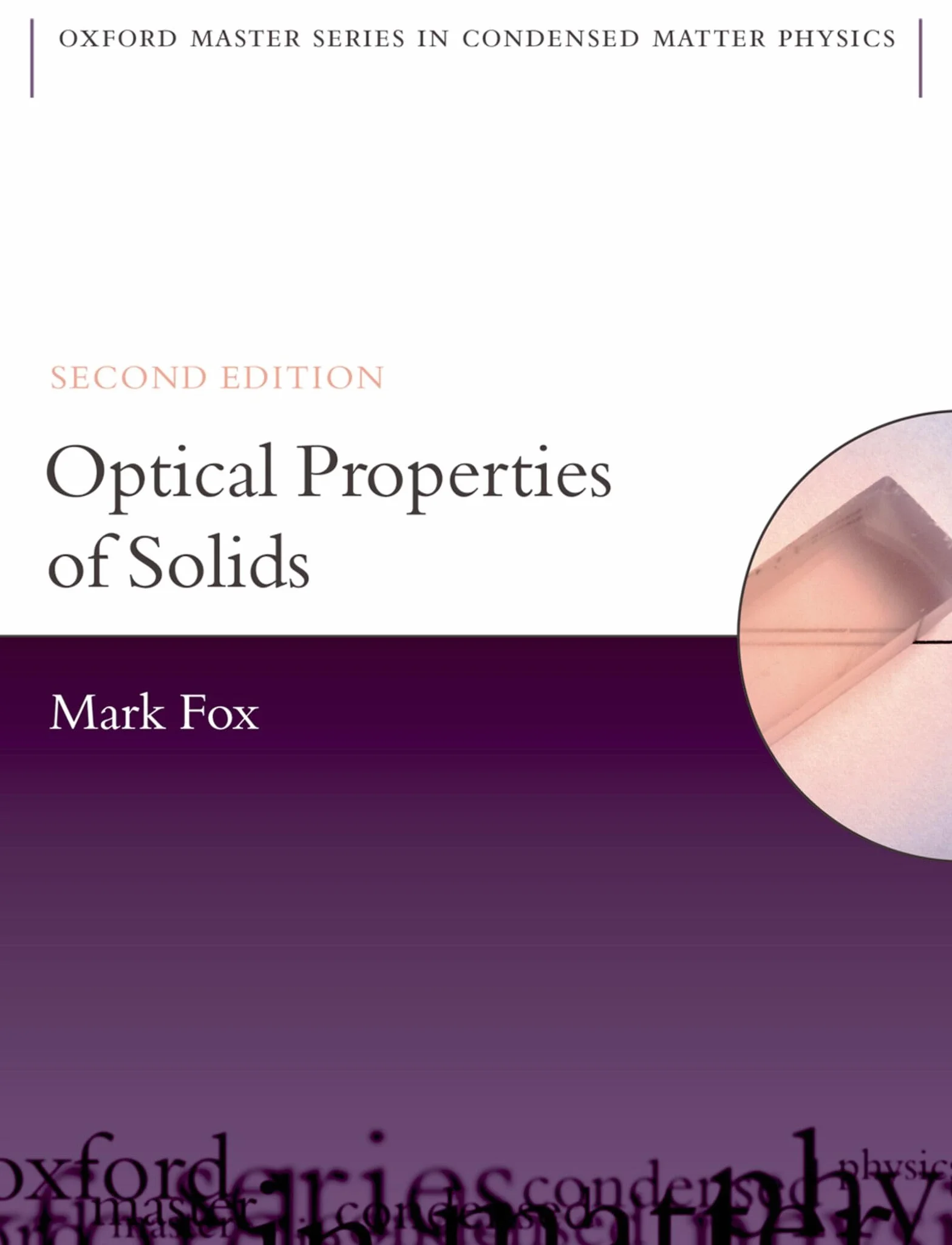 OPTICAL PROPERTIES OF SOLIDS.: 2ND EDITION: 3