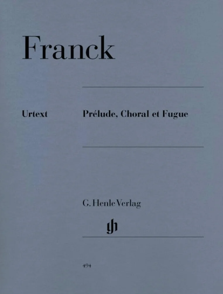 Prelude, choral et fugue: Instrumentation: Piano solo