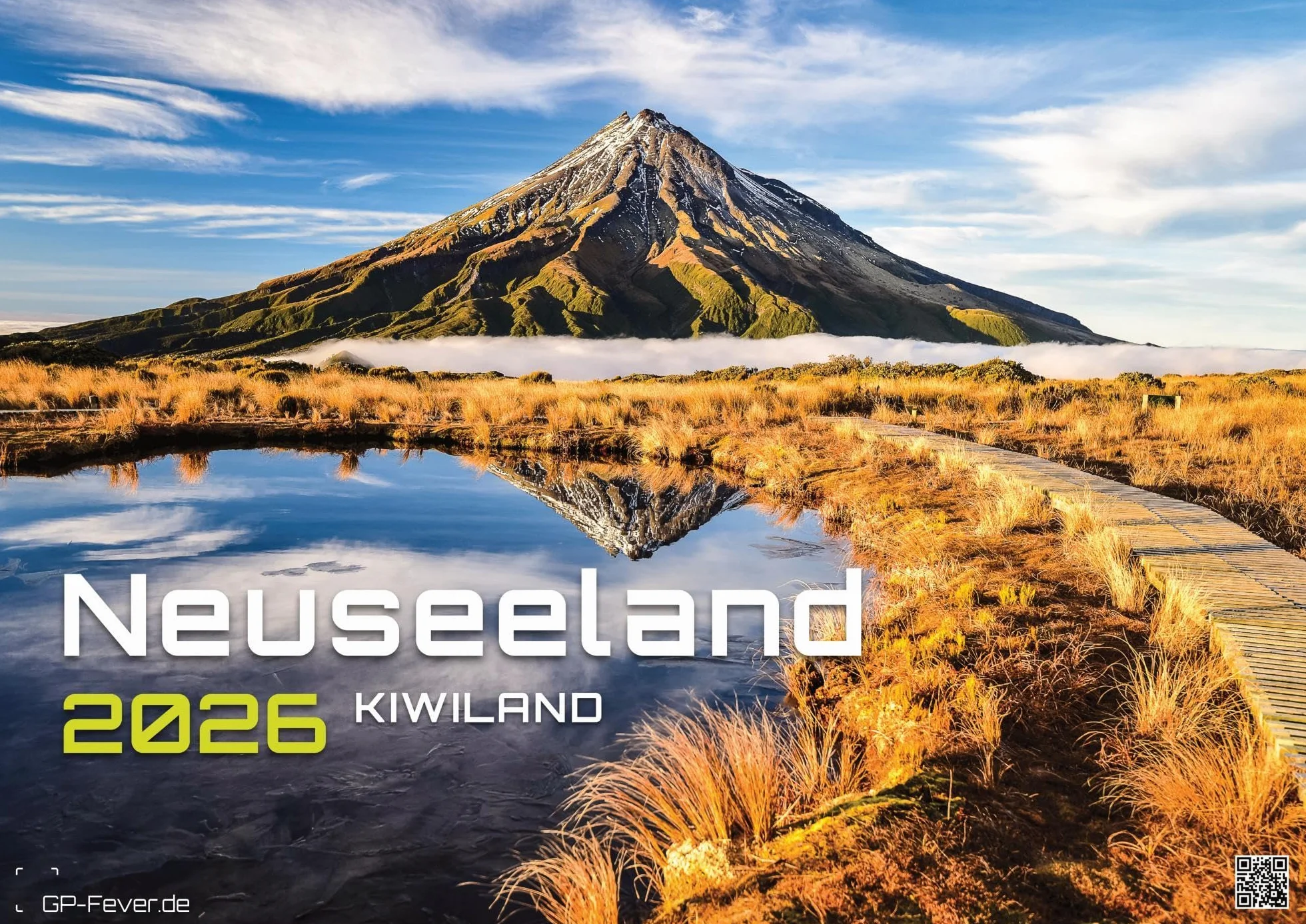 Neuseeland - Das Land der langen weißen Wolke - 2026 - Kalender DIN A2: Der Wandkalender mit den schönsten Motiven aus Neuseeland für das Jahr 2026 im extragroßen Format DIN A2 (ca. 60 x 42 cm)!