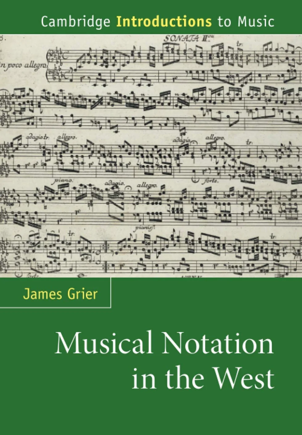 Musical Notation in the West