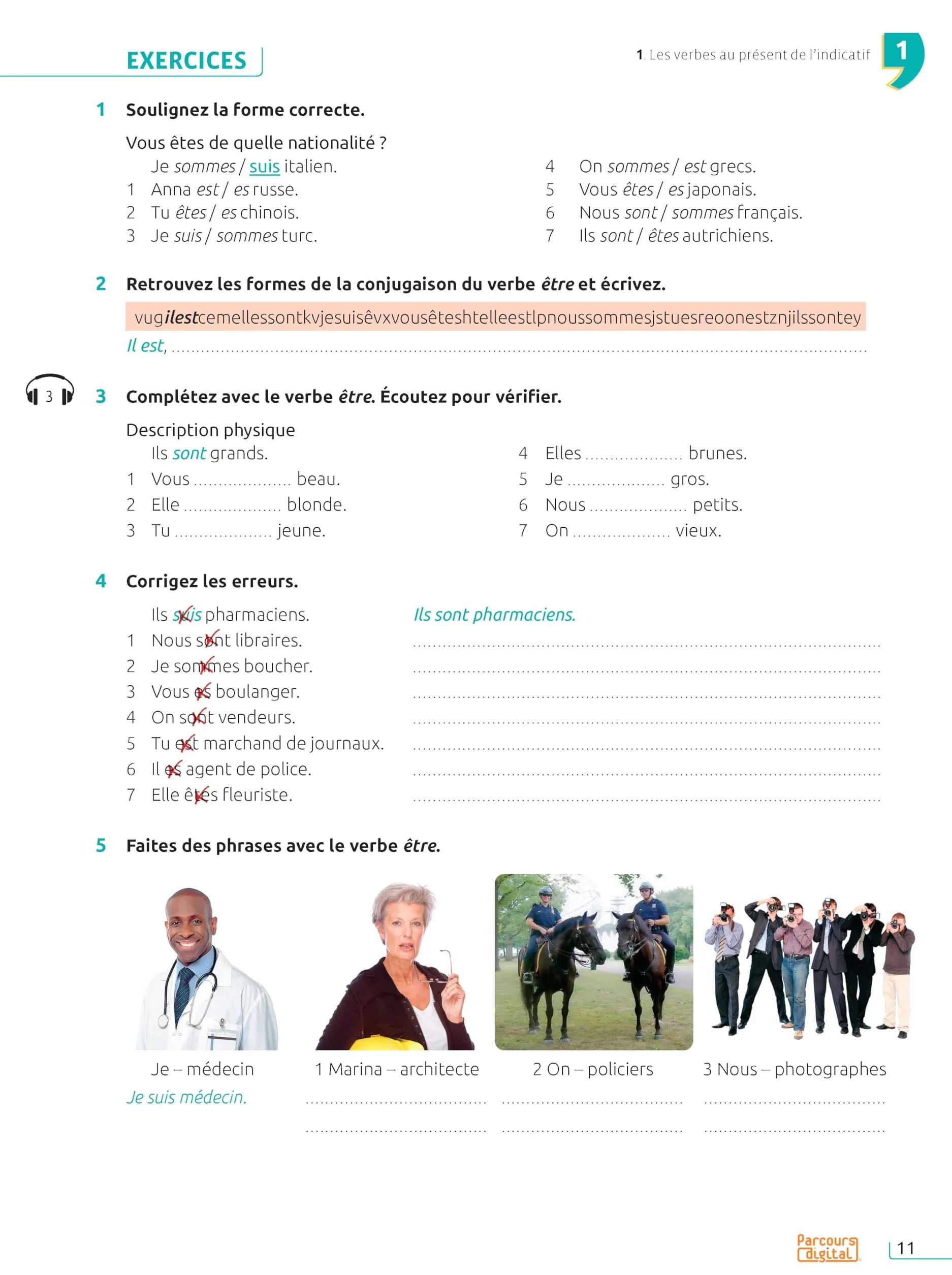 Focus - Grammaire du français (A1-A2-B1): Focus : Grammaire du français + CD audio MP3 + Parcours digital