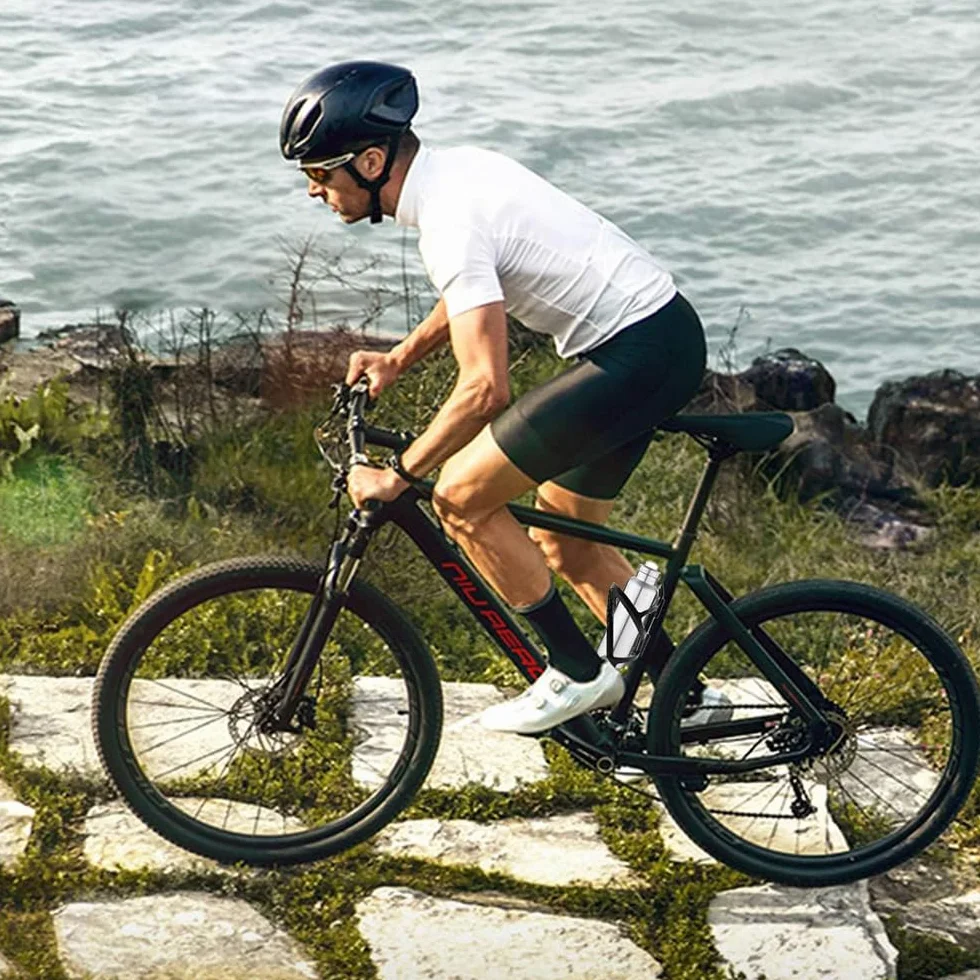 Voarge 2-częściowy uchwyt na butelki rowerowe, uchwyt na napoje, lekki uchwyt na butelkę z napojami, do rowerów wyścigowych MTB