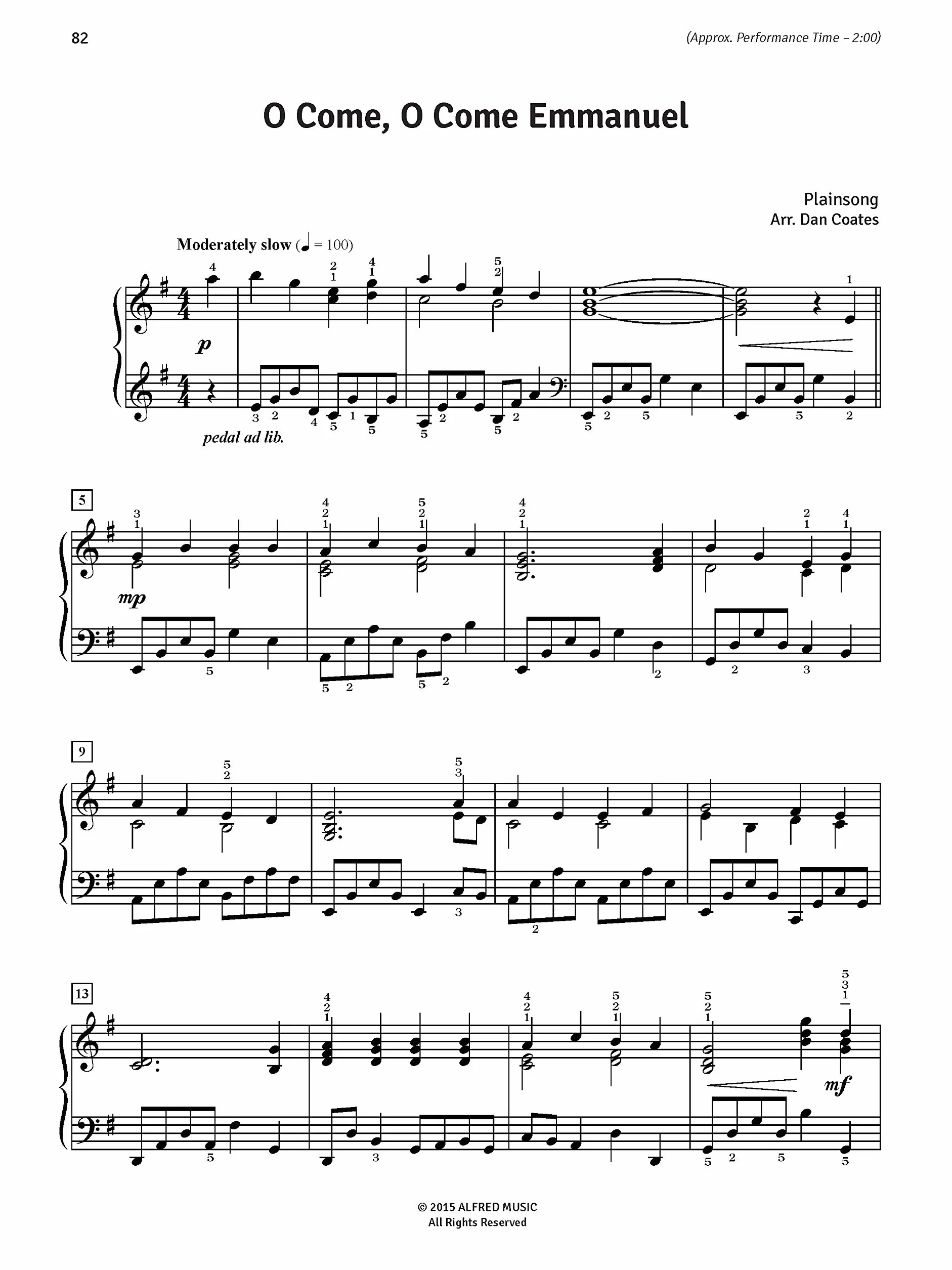Professional Piano Solos For Christmas