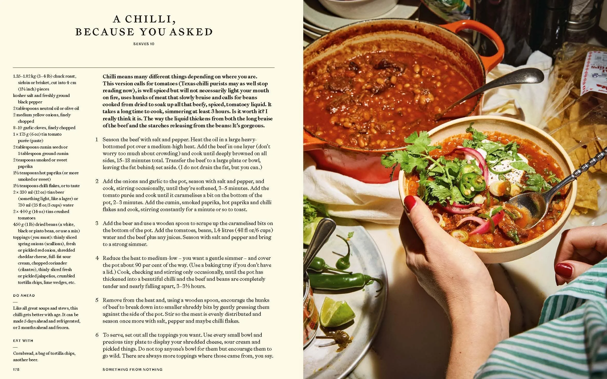 Something from Nothing: A Cookbook