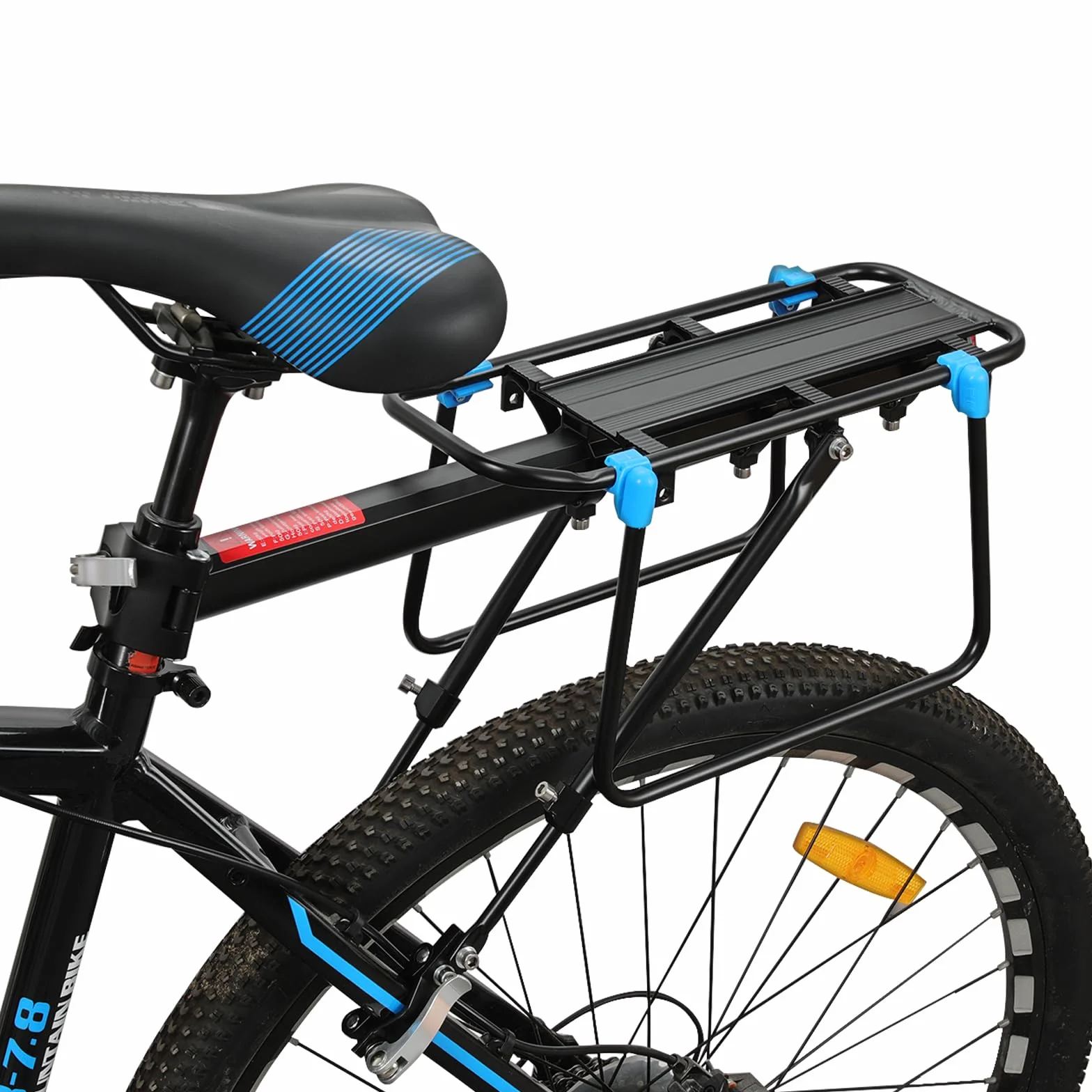 Mimoke Regulowany bagażnik rowerowy ze stopu aluminium 50 kg