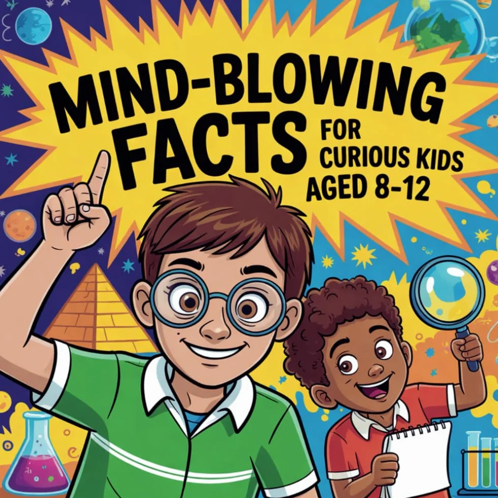 Mind-Blowing Facts for Curious Kids Aged 8-12: Explore Random and Interesting Trivia from Science, History, and Nature | Perfect for Boys and Girls Who Love to Laugh and Learn