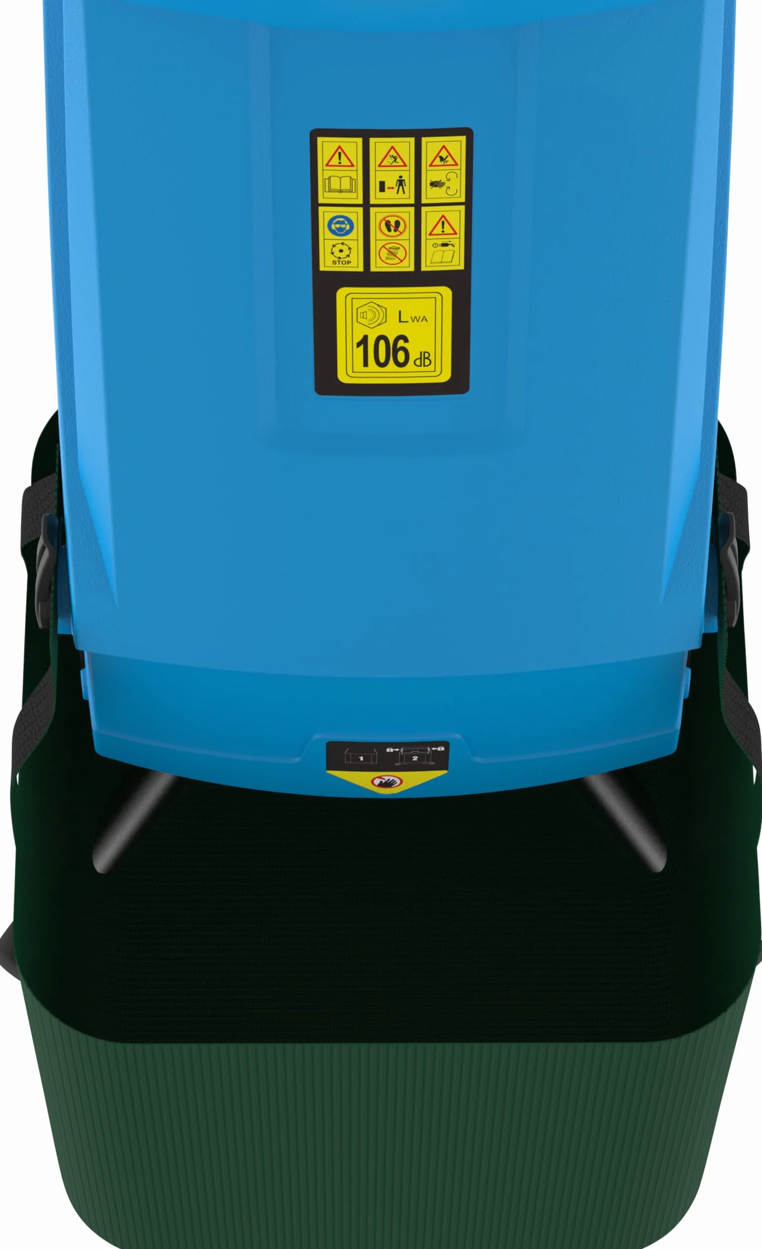 Güde Rozdrabniacz ogrodowy GH 2501 (2500 W, technologia nożowa, nie wymaga konserwacji, samoczynne zwijanie, koła transportowe, zabezpieczenie przed przeciążeniem, maks. grubość gałęzi 45 mm, w