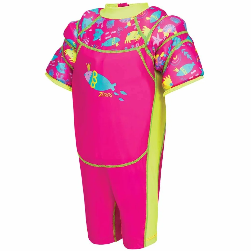 Sea Queen Wings Floatsuit Pink