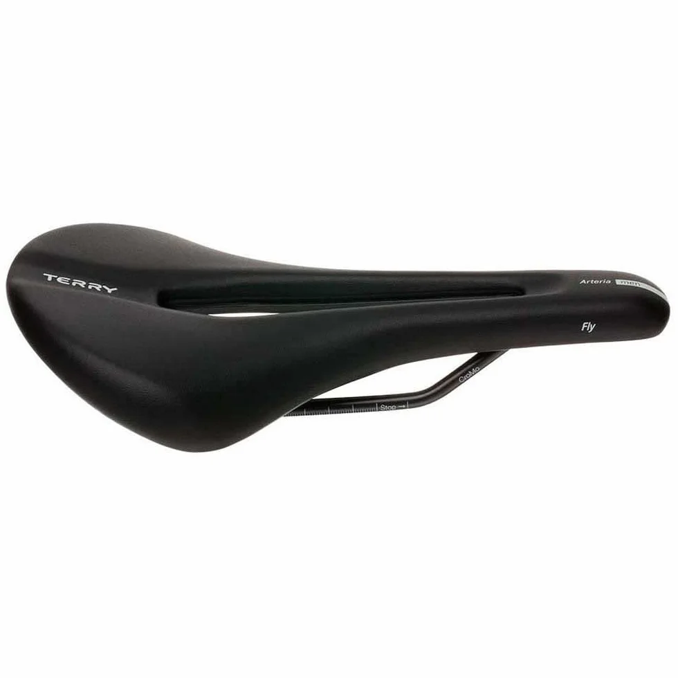 Terry Męskie siodełko rowerowe Fly Arteria Max, czarne, 12-15 cm