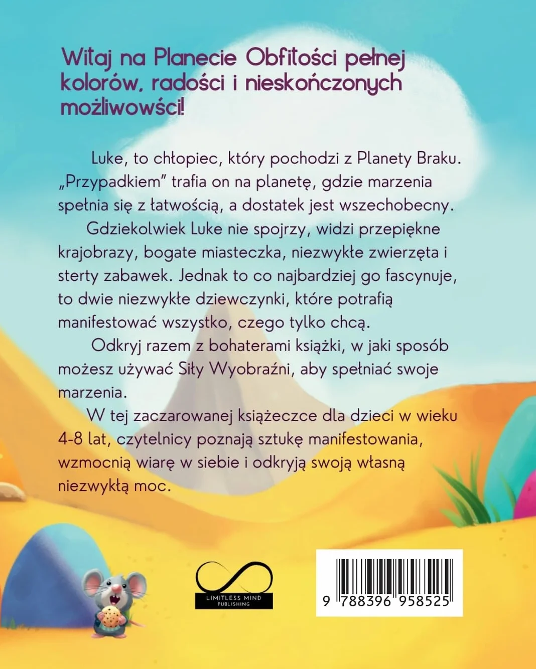 Planeta Obfitości: Prawo Przyciągania dla Dzieci, Nauka Manifestacji, Wdzięczności, Pewności Siebie 3-8 lat
