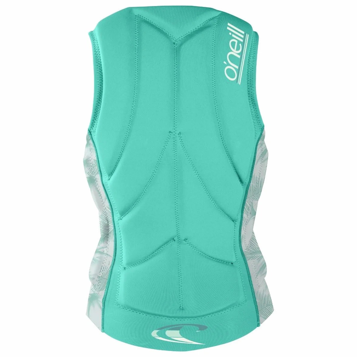 O'Neill Slasher Comp damska kamizelka sportowa Safety Impact Vest Opal Mirage Tropical