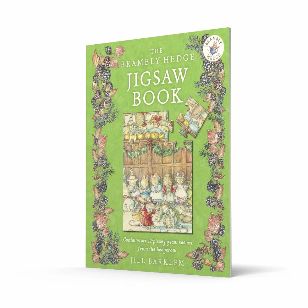 The Brambly Hedge Jigsaw Book: This fantastic new illustrated puzzle book takes readers through the seasons and includes the classic story! The perfect gift for kids!