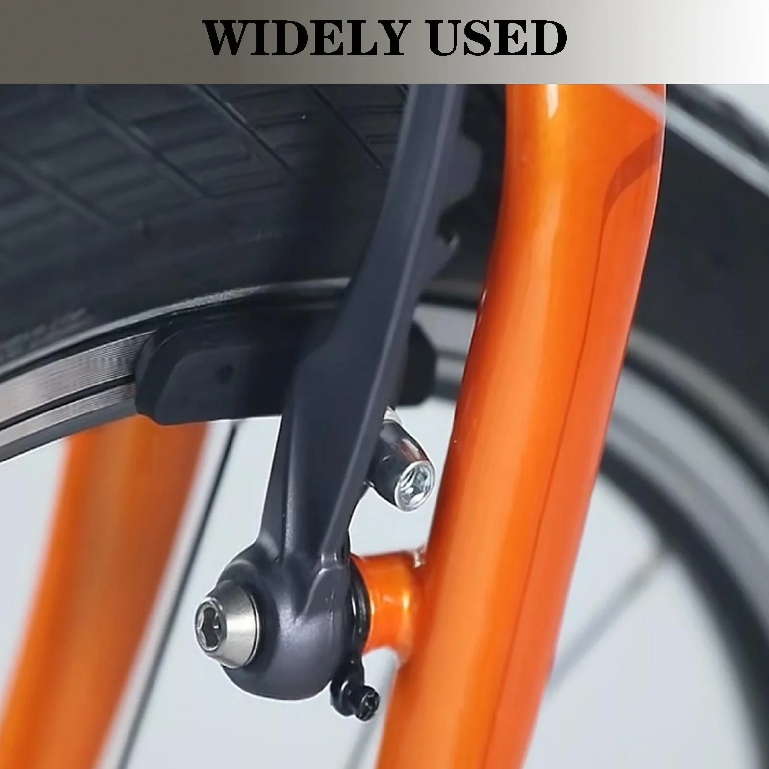 Klocki hamulcowe V-Brake 70 mm do roweru, gumowe z bolcami