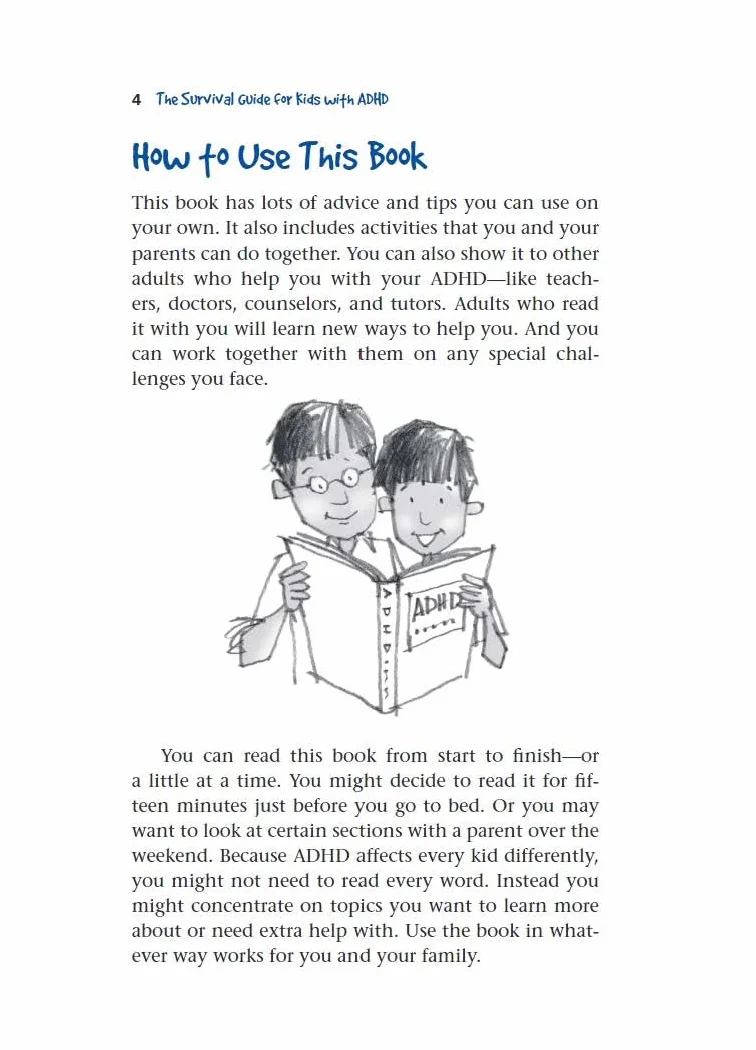 The Survival Guide for Kids with ADHD