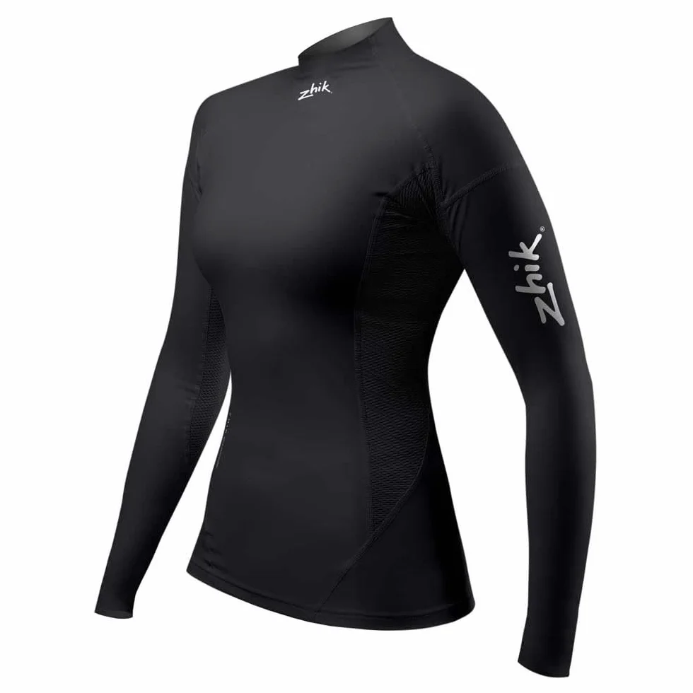 DISMARINA PLASTIMO Eco Spandex Top L/S Blk w-XS 70844