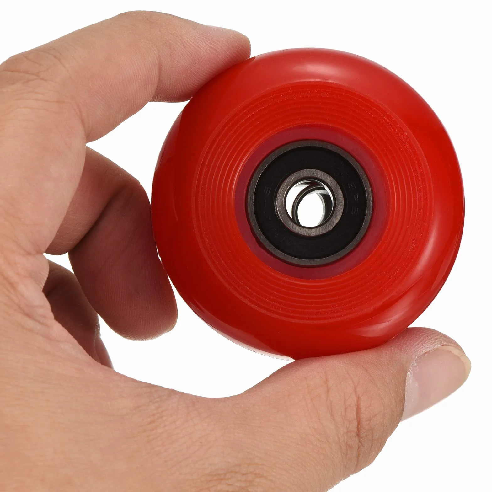 PATIKIL 54 mm koło do deskorolki z łożyskami ABEC-9, 4-pak koła uliczne do deskorolek Cruiser koło zapasowe 85A, czerwone