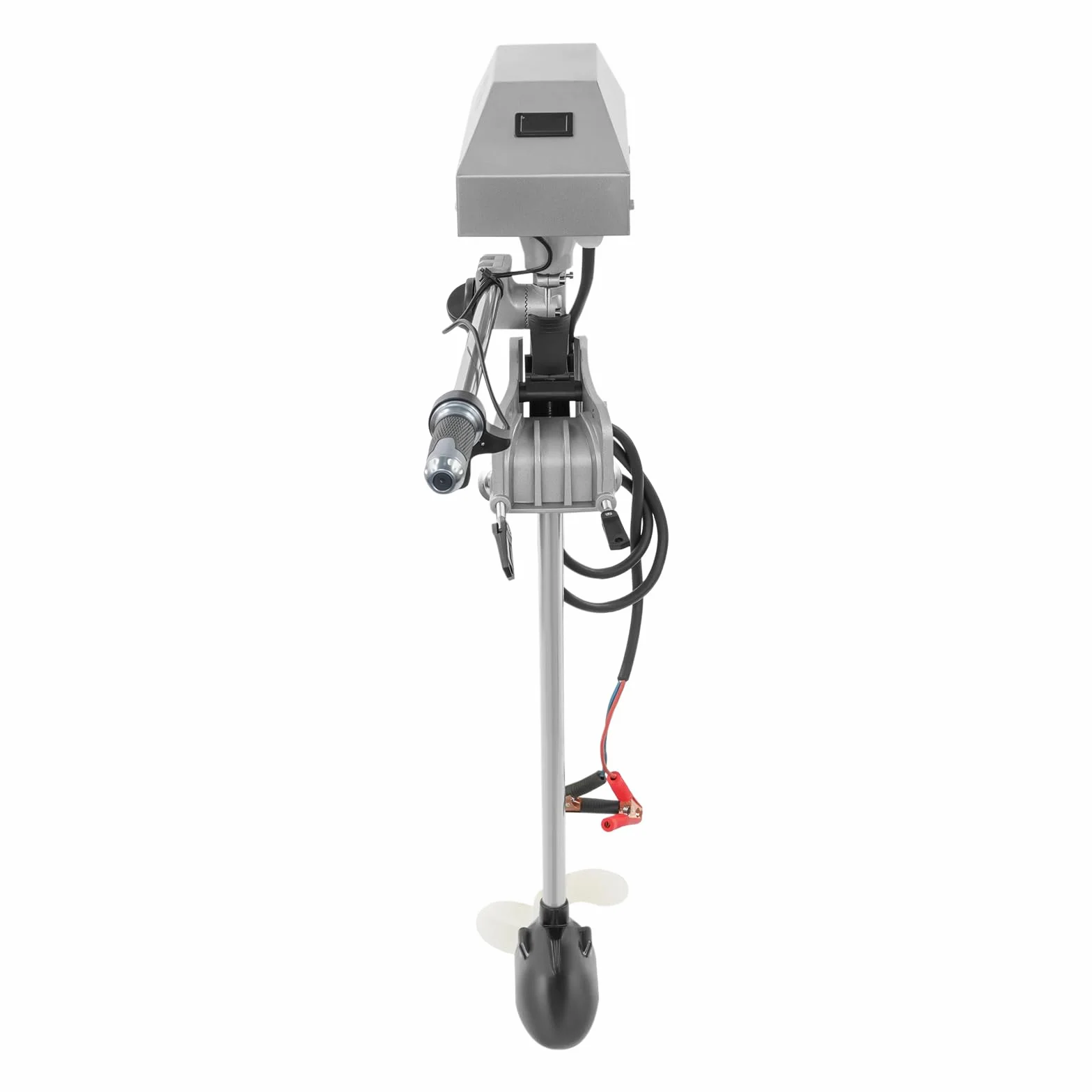 Elektryczny silnik zaburtowy 1500 W, 12-24 V, bezszczotkowy, z wyświetlaczem LED i regulacją ciągłą, elektryczny silnik do łodzi dla łodzi o długości od 2 do 4,5 m