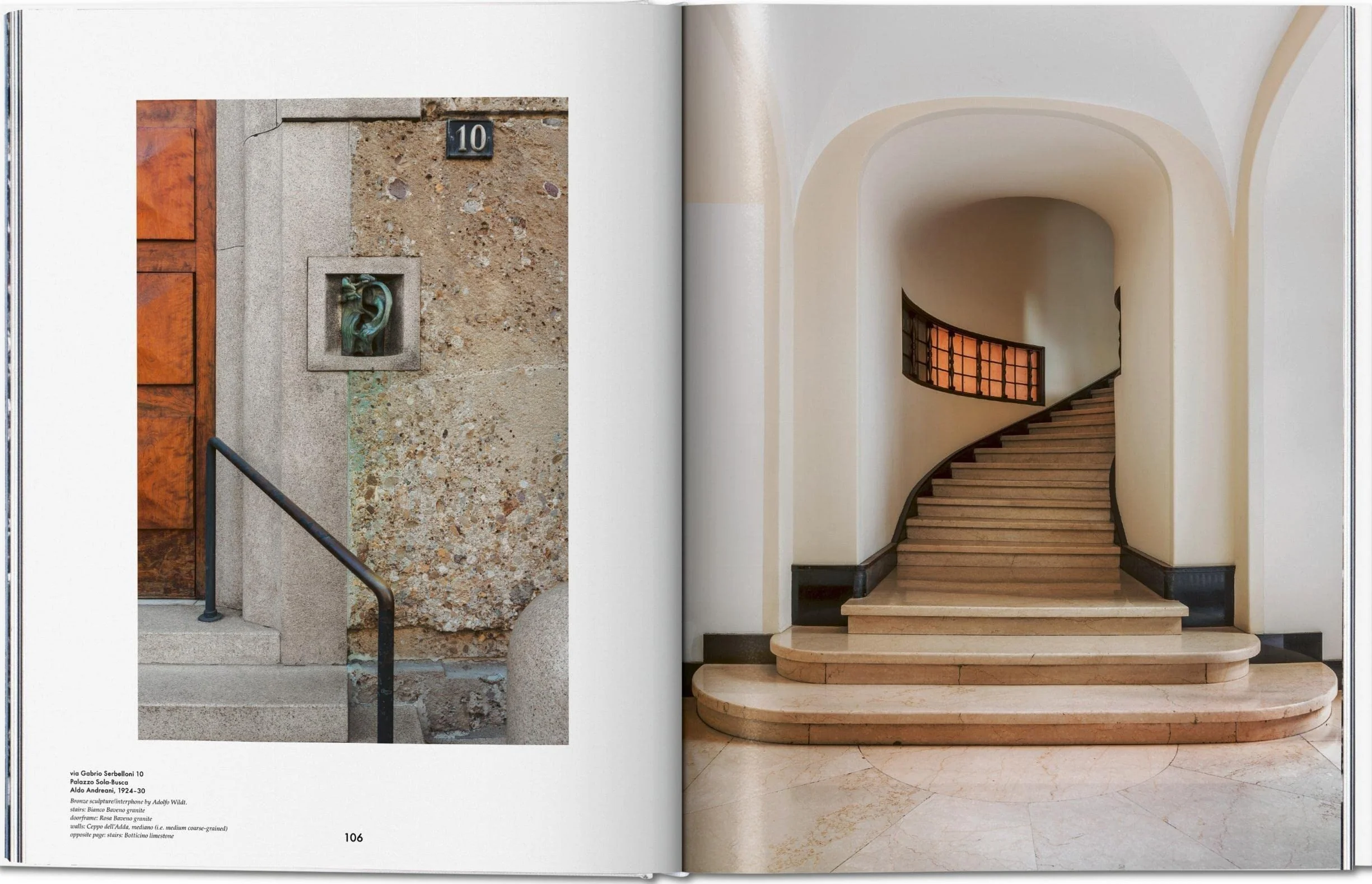 fo-Entryways of Milan. Ingressi di Milano - Anglais, Italien