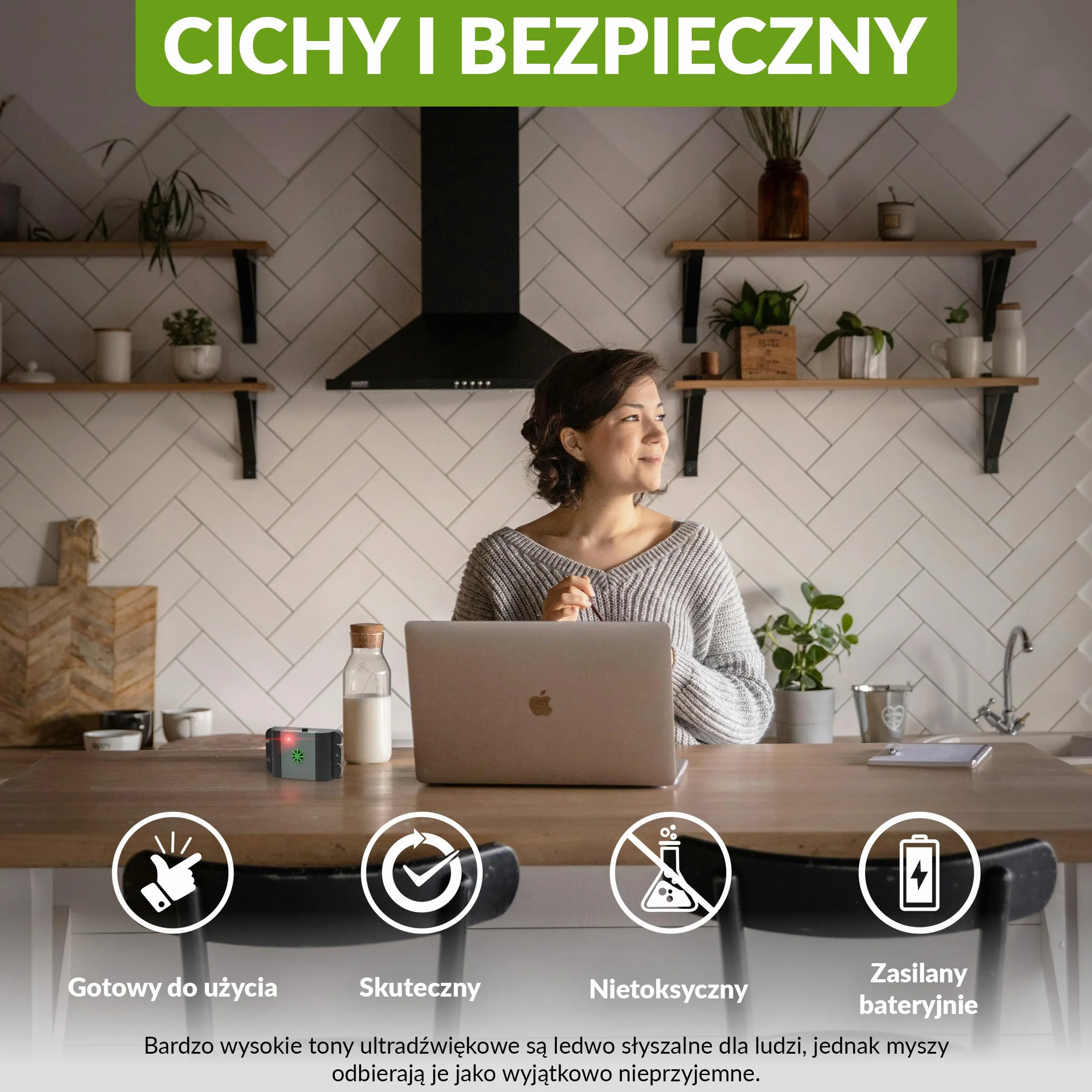 ISOTRONIC Odstraszacz myszy / szczurów z ultradźwiękami, zwycięzca testu, elektroniczny odstraszacz szkodników do domu, piwnicy, ogrodu, odstraszacz myszy i szczurów, bez chemikaliów i pułapki na