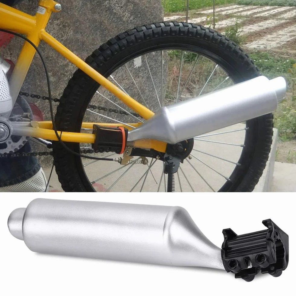 Rura turbiny rowerowej, system wydechowy rower promień rowerowy zestaw kart produkcyjnych audio do roweru 16-22 cali