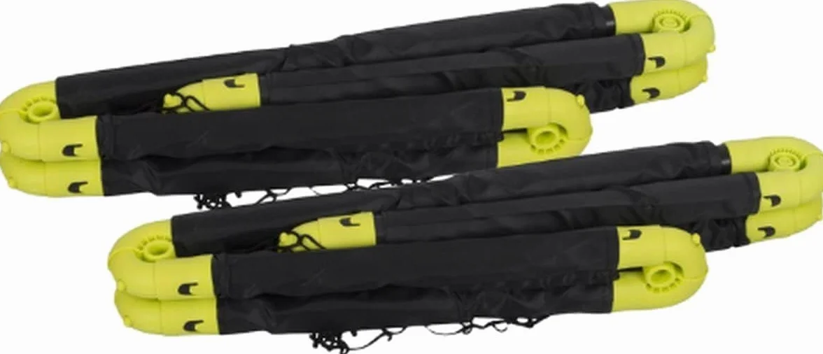 Umbro Bramki Piłkarskie 50x44x44 cm Czarny Żółty