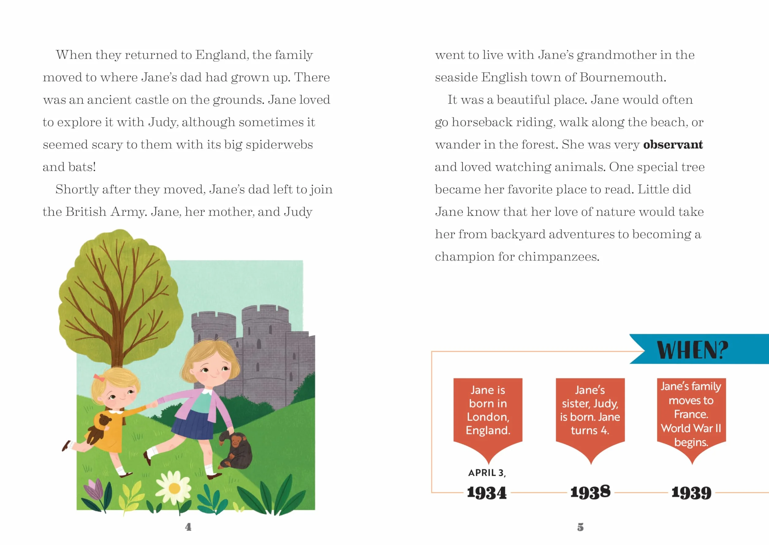 The Story of Jane Goodall: An Inspiring Biography for Young Readers