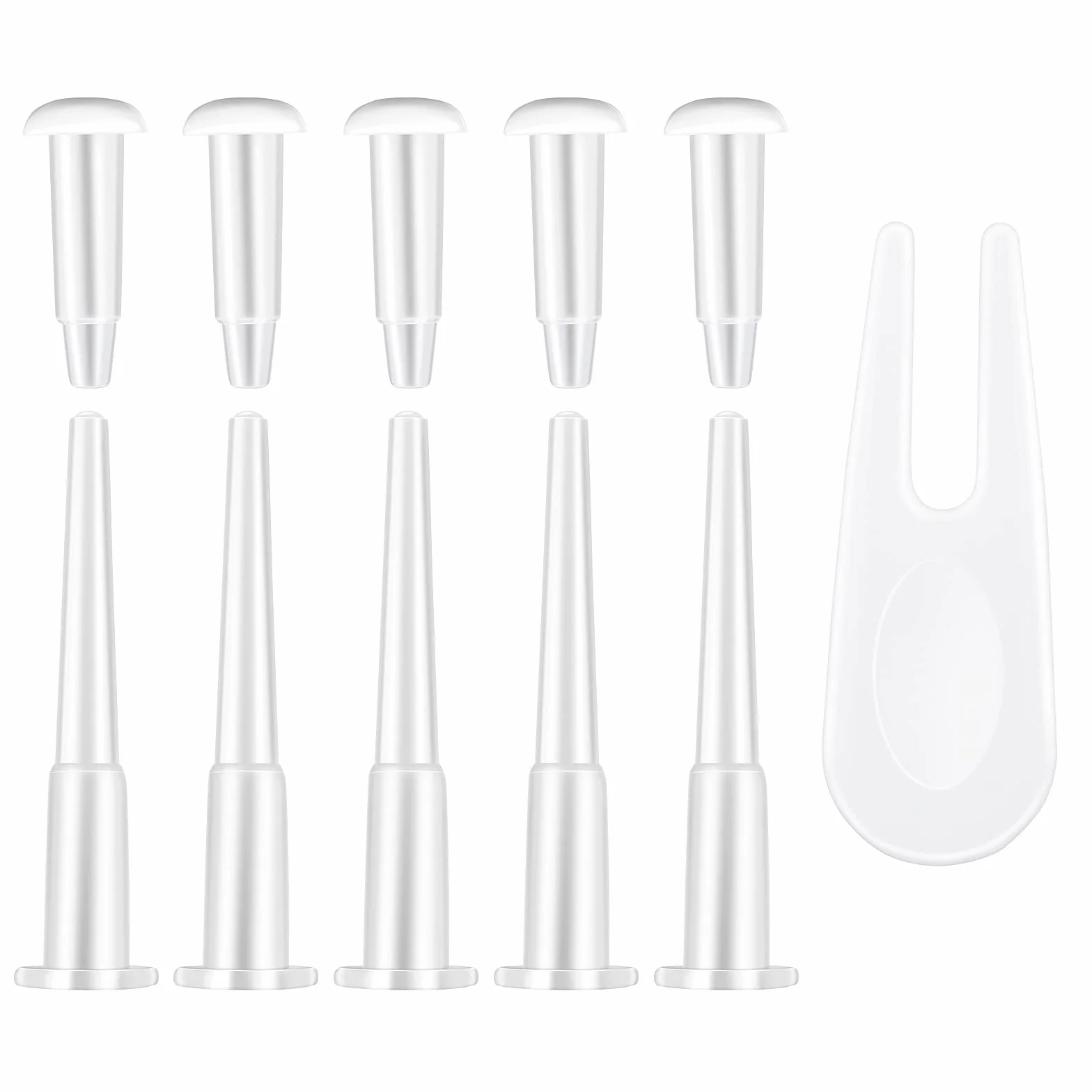 Yolev 11-Piece Yoga Dowels Set with Exercise Ball and Training Ball Adapters