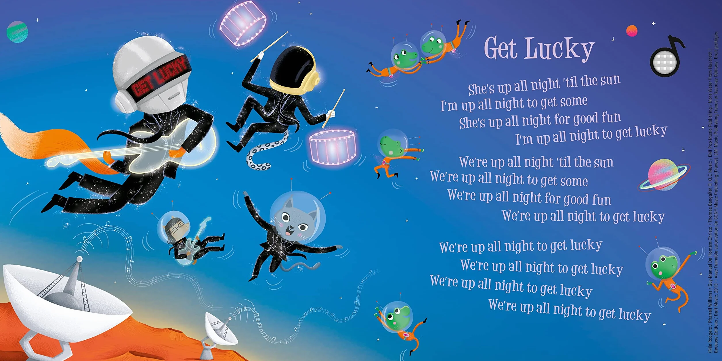 Livre musical - Mon premier Daft Punk