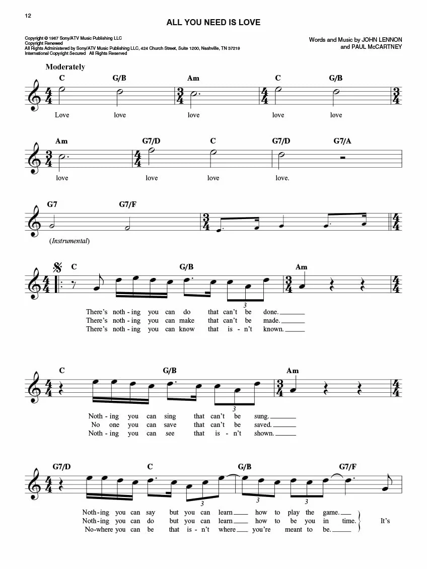 The beatles easy fake book - 2nd edition: Melody, Lyrics and Simplified Chords