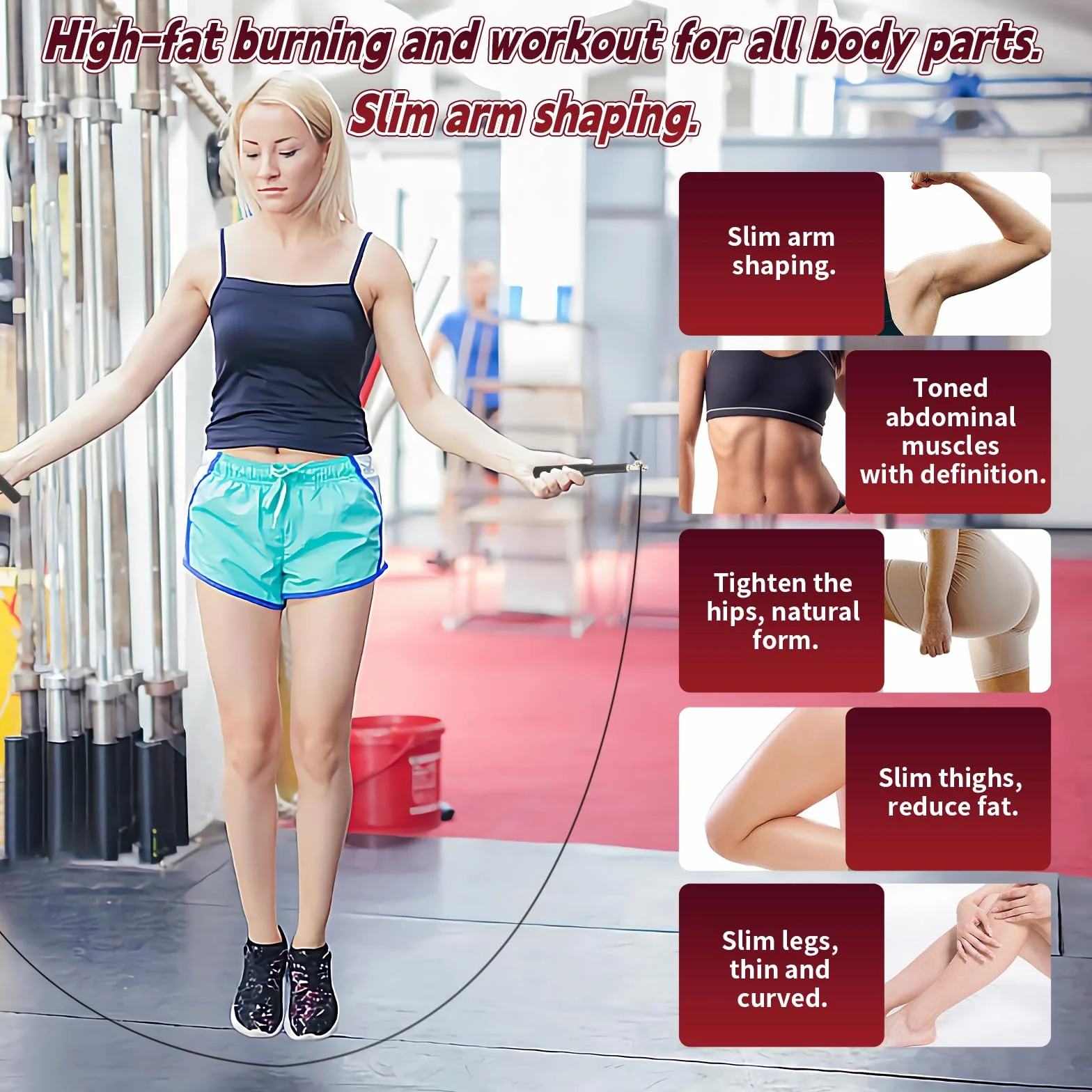 Skakanka z aluminiową rączką i diamentowym wzorem - 3M skakanie na skakance dla dorosłych, kobiet, mężczyzn i dzieci - Jump Rope do treningu - Idealna do fitnessu i wytrzymałości