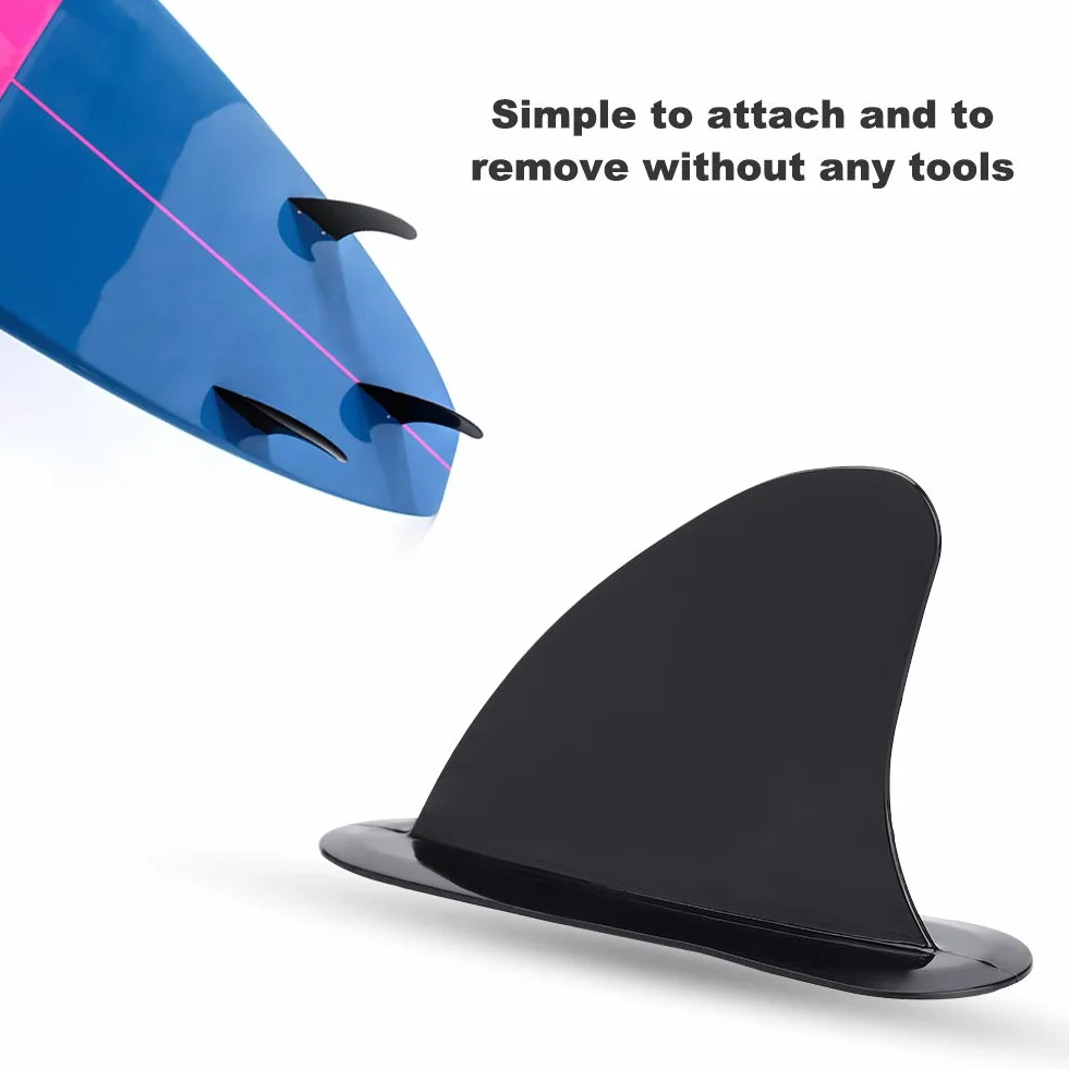 PVC Surf Fin Kajak Skeg Tracking Fin Center Fin Yosoo Health Gear