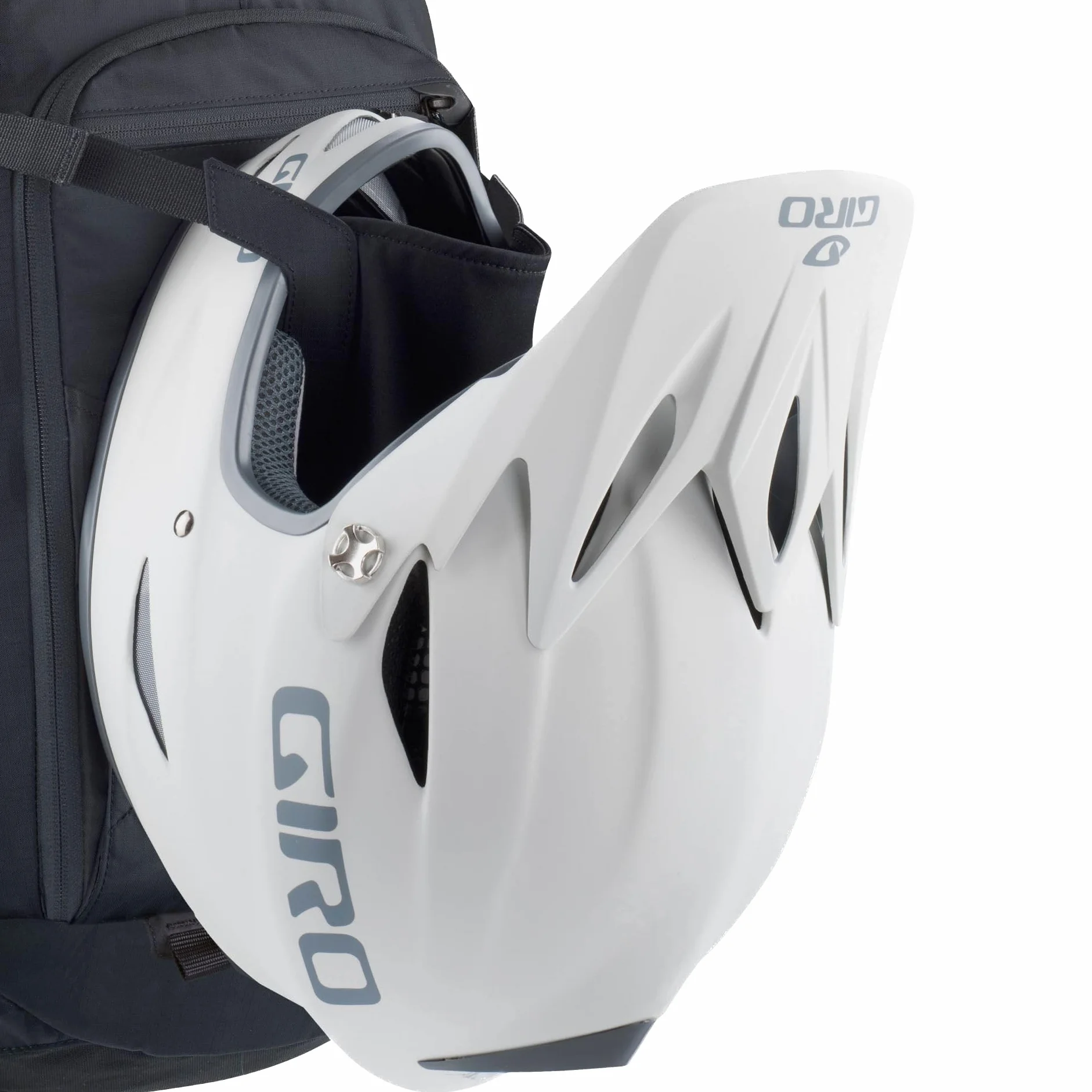 EVOC FR TRAIL BLACKLINE 20l plecak z ochraniaczem, plecak na wycieczki rowerowe i szlaki (LITESHIELD ochraniacz pleców z certyfikatem TÜV/GS, LITESHIELD SYSTEM AIR, rozmiar M/L), czarny