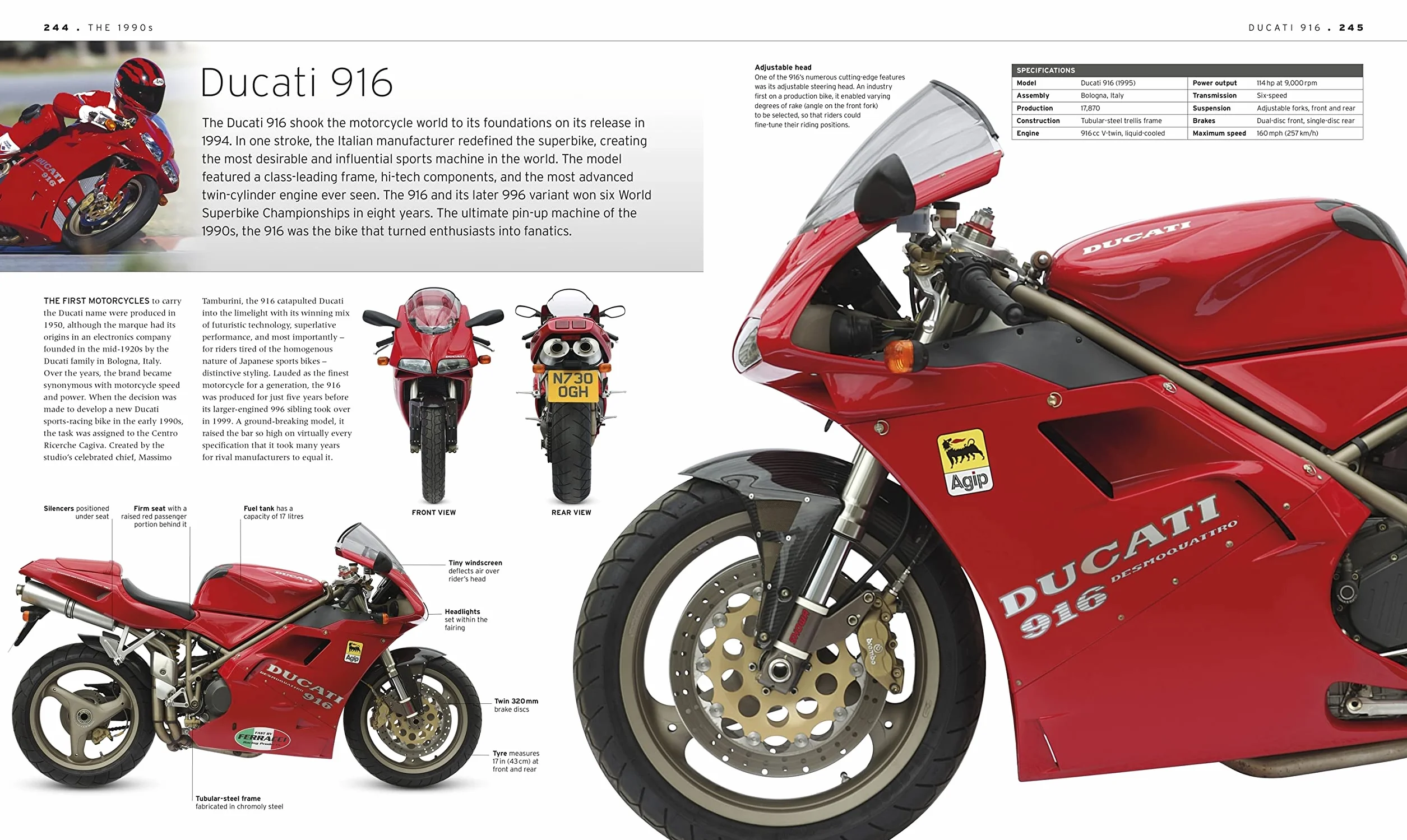 The Motorbike Book: The Definitive Visual History