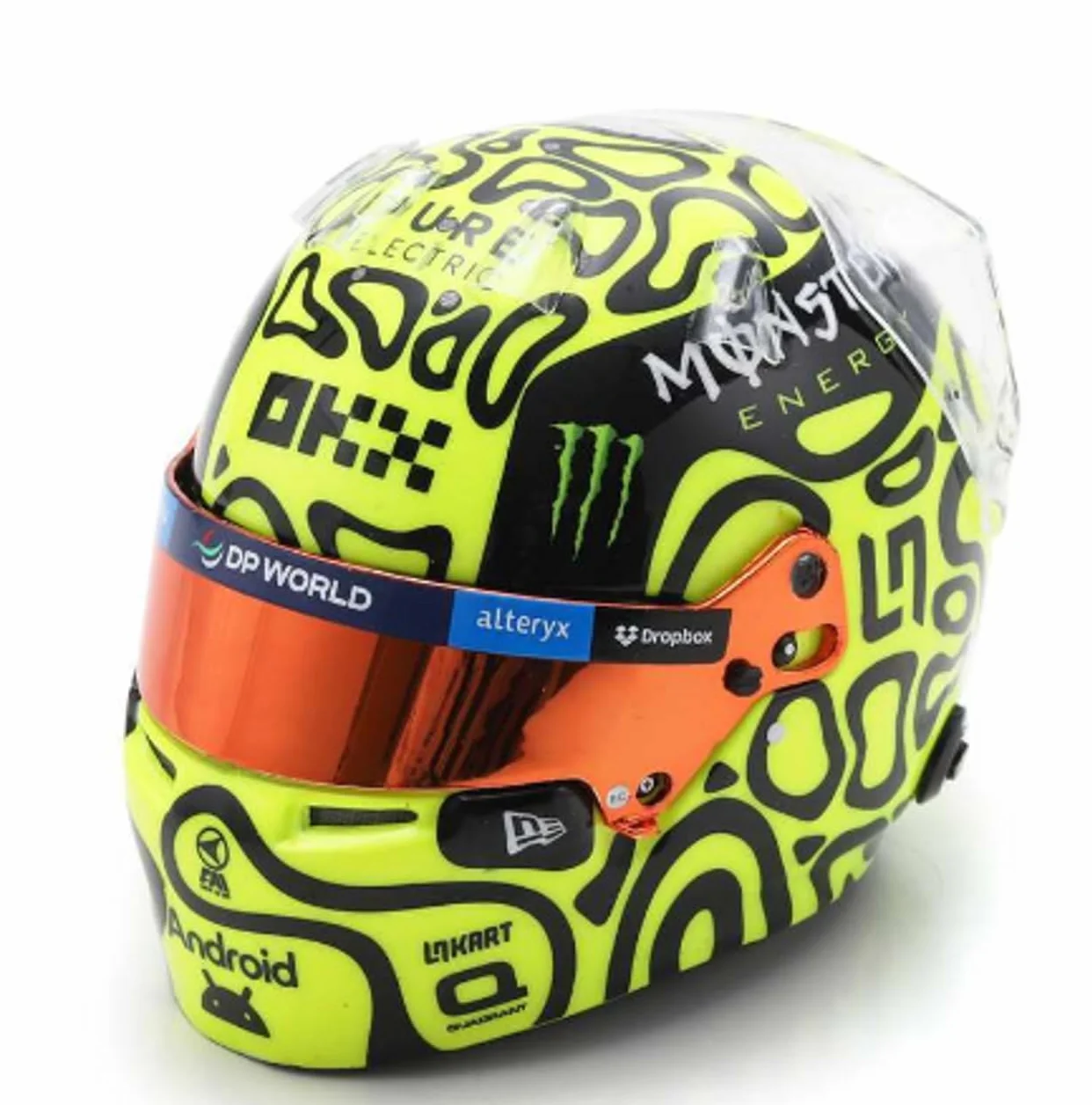 Bell Spark F1 McLaren Team Lando Norris Mini Kask Skala 1/5 Edycja Specjalna 2024