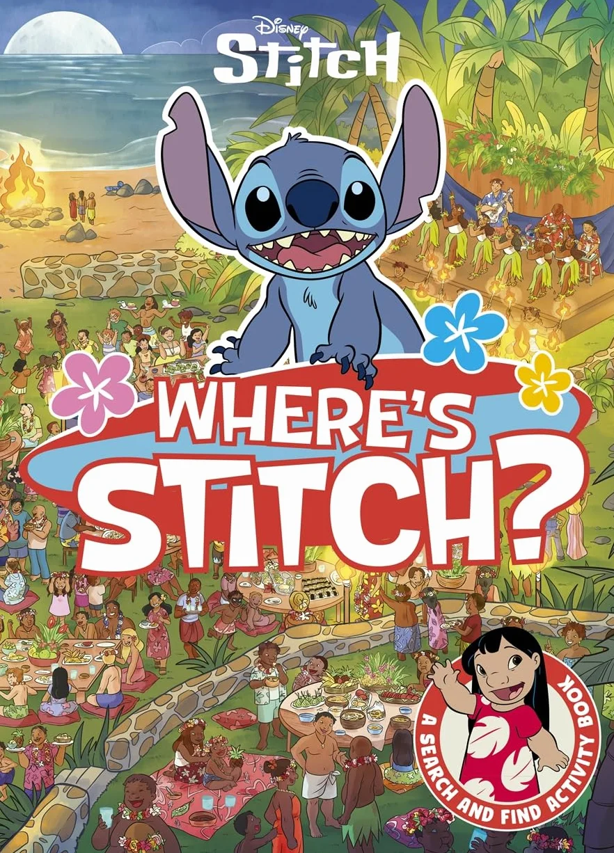 Where's Stitch?: A Disney search-and-find activity book