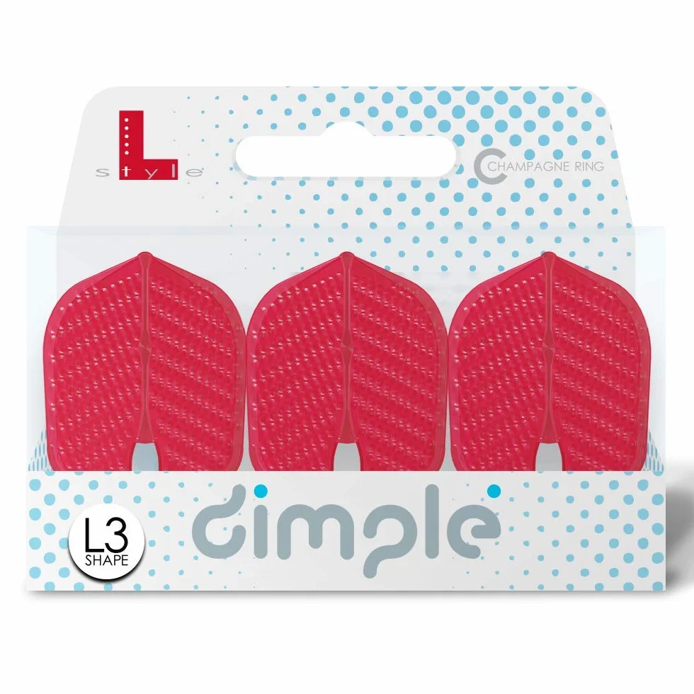 Piórka L-Style Champagne L3 Shape Dimple Red