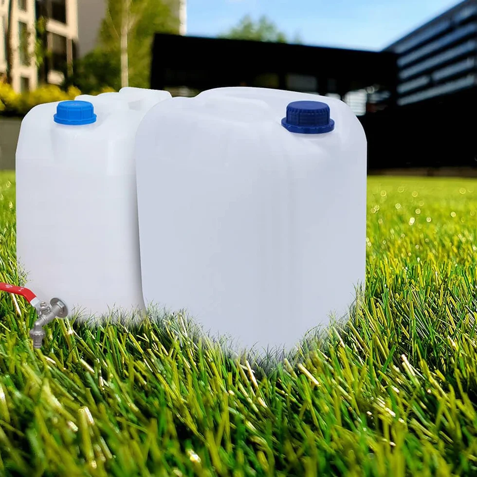 Zbiornik Na Wodę Pitną 10L HDPE z Kranem Kanister Wzmacniany