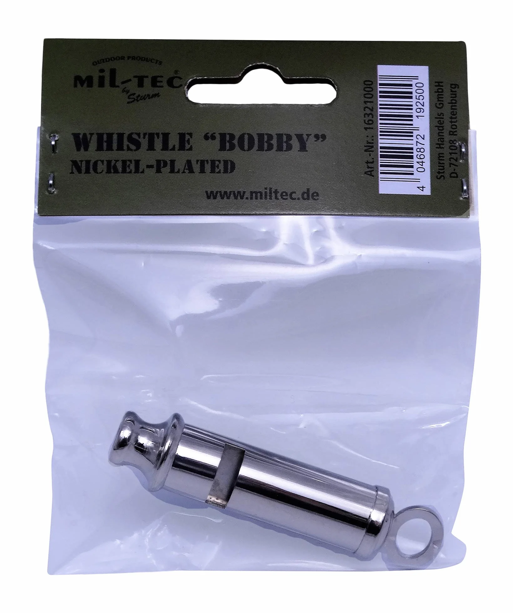 Mil-Tec Whistle Bobby Nickel 16321000
