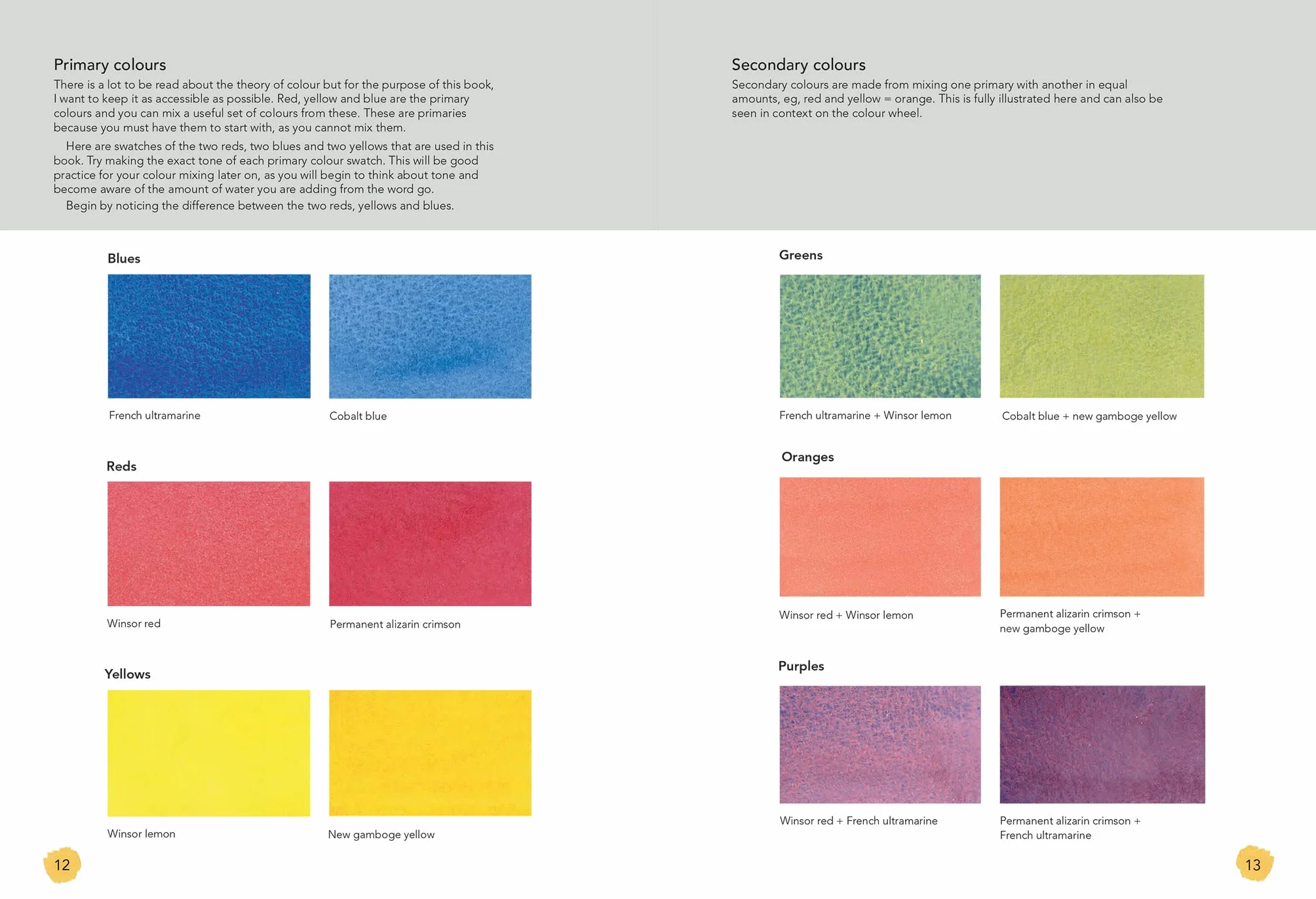 The Colour Mixing Companion: Your No-Fuss Guide to Mixing Watercolour, Acrylics and Oils. with Over 1,800 Swatches