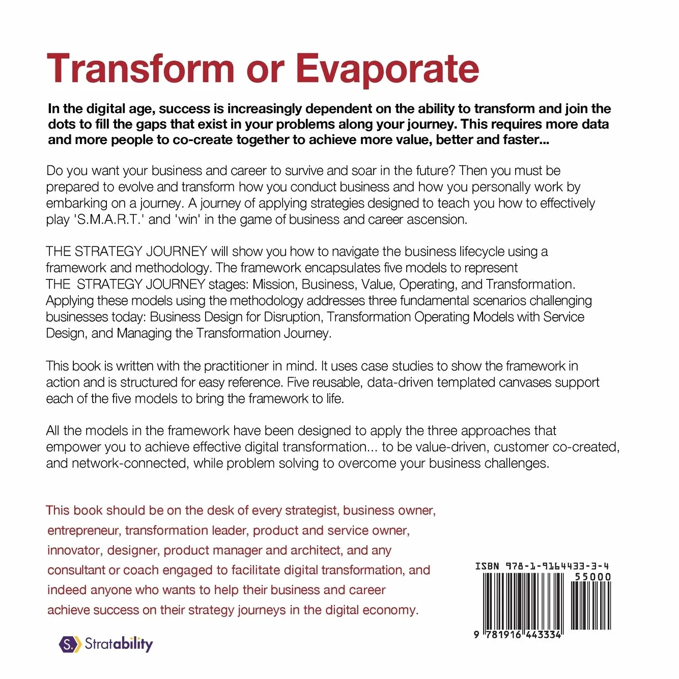 THE STRATEGY JOURNEY: How to transform your business operating model in the digital age with value-driven, customer co-created and network-connected ... Kickstarter Digital Mini-course + Worksheets)