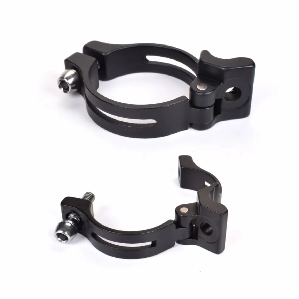 Adapter obejmy rowerowej do przerzutki przedniej, zacisk przedni, zacisk spustowy do rowerów wyścigowych MT, regulowany hamulec przedni 31,8 mm