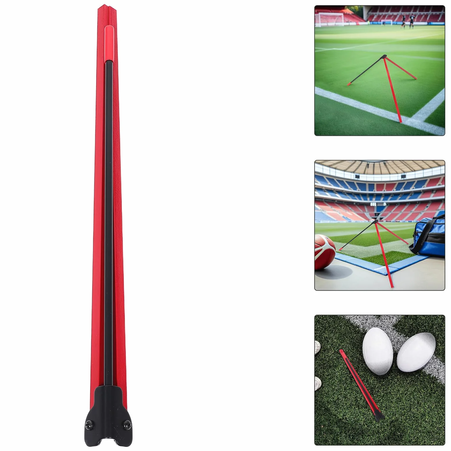 WOONEKY Non-slip Portable Football Kicking Tee Stand Weather-resistant Adjustable Place Kicker Holder