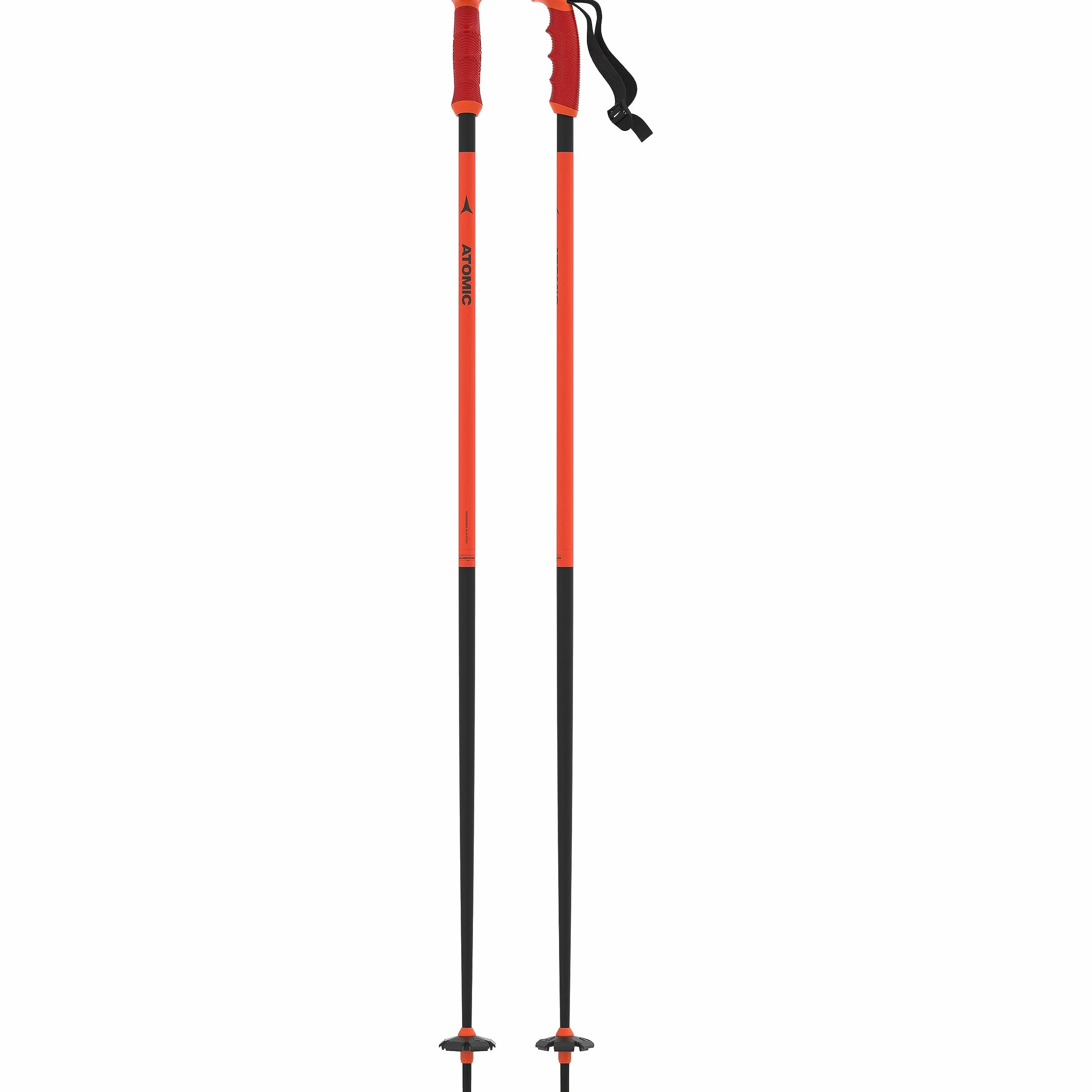 ATOMIC REDSTER Kijki Narciarskie Aluminiowe Ergonomiczny Uchwyt Talerz 60 mm