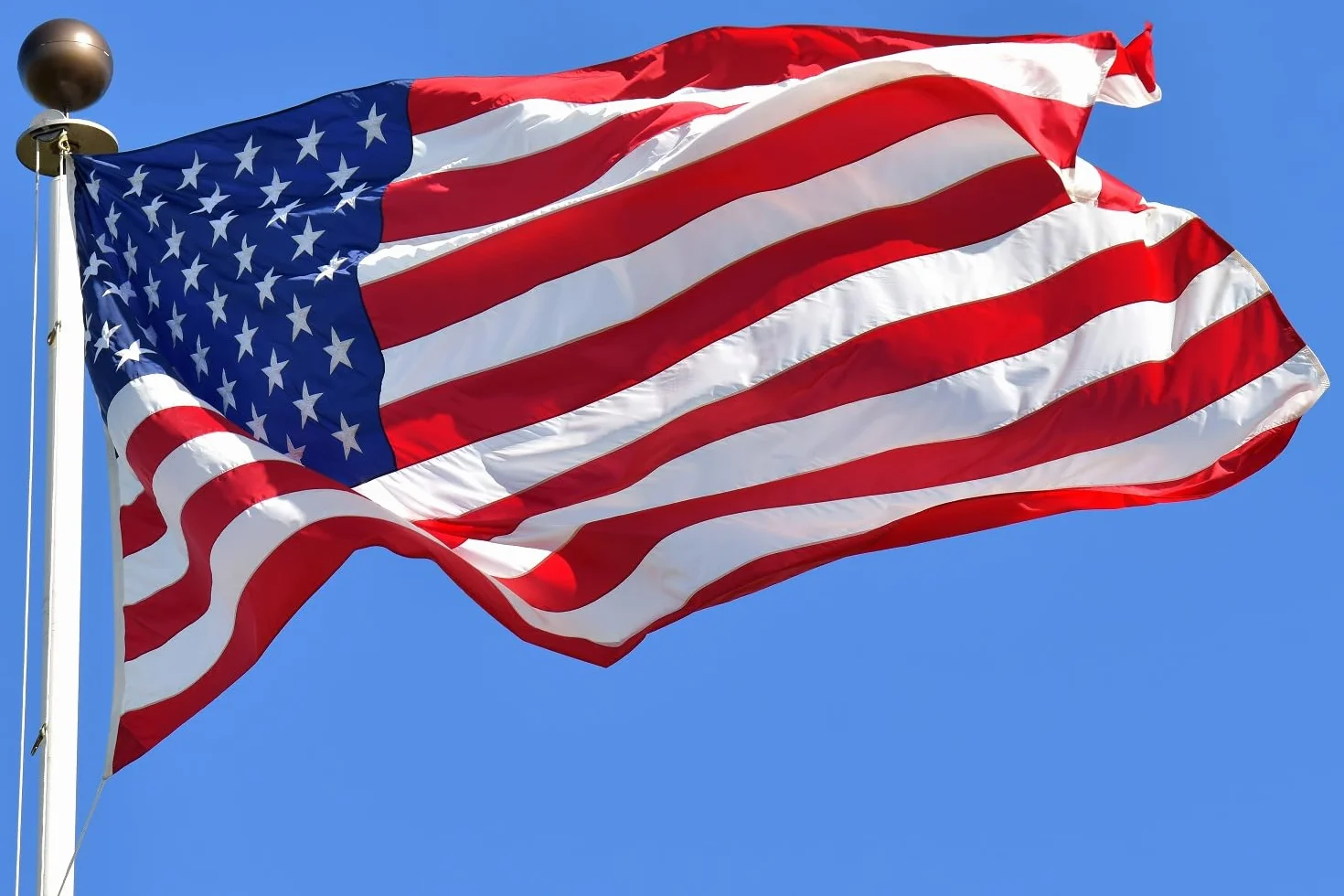 USA FLAG American Flag 3x5 FT- Indoor/Outdoor Quality Polyester with Vivid Color and Brass Grommets Decorations Flaga amerykańska