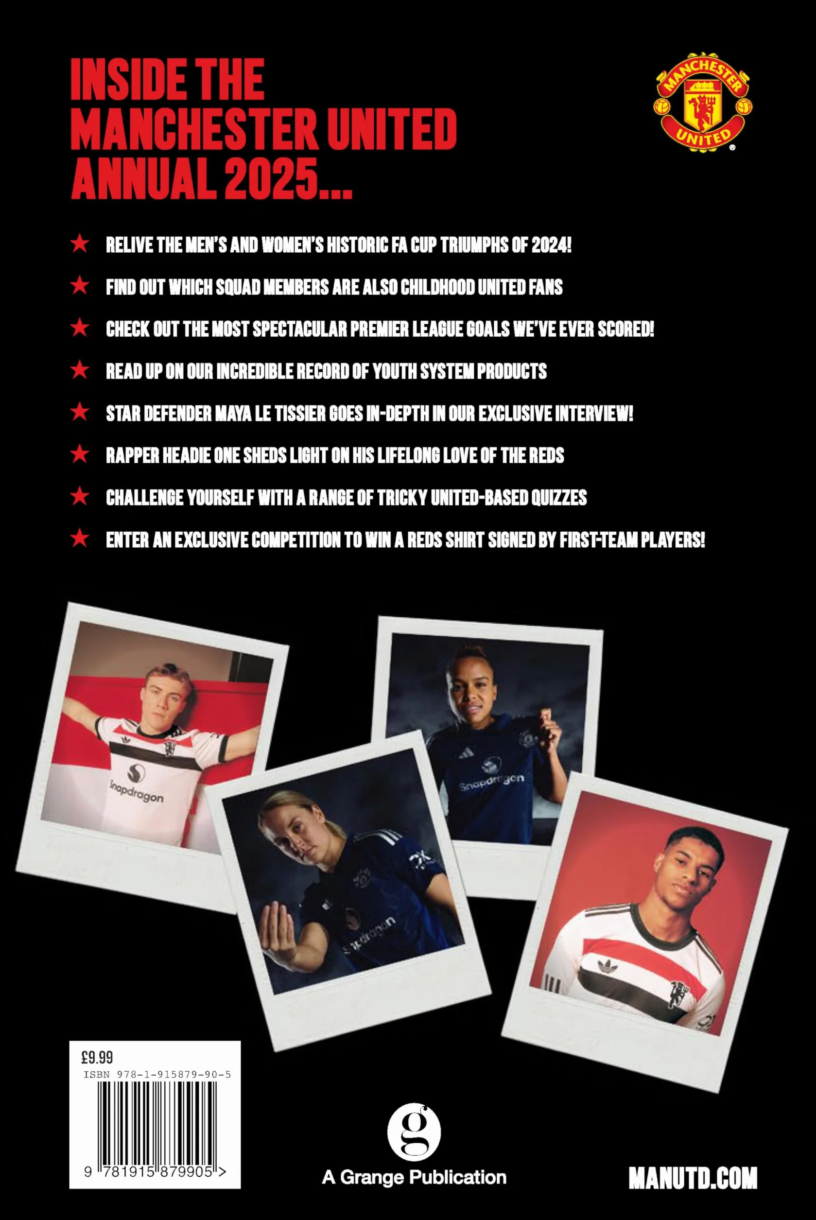 The Official Annual 2025 United: Profiles / Features / Quizzes / Photos / Competitions