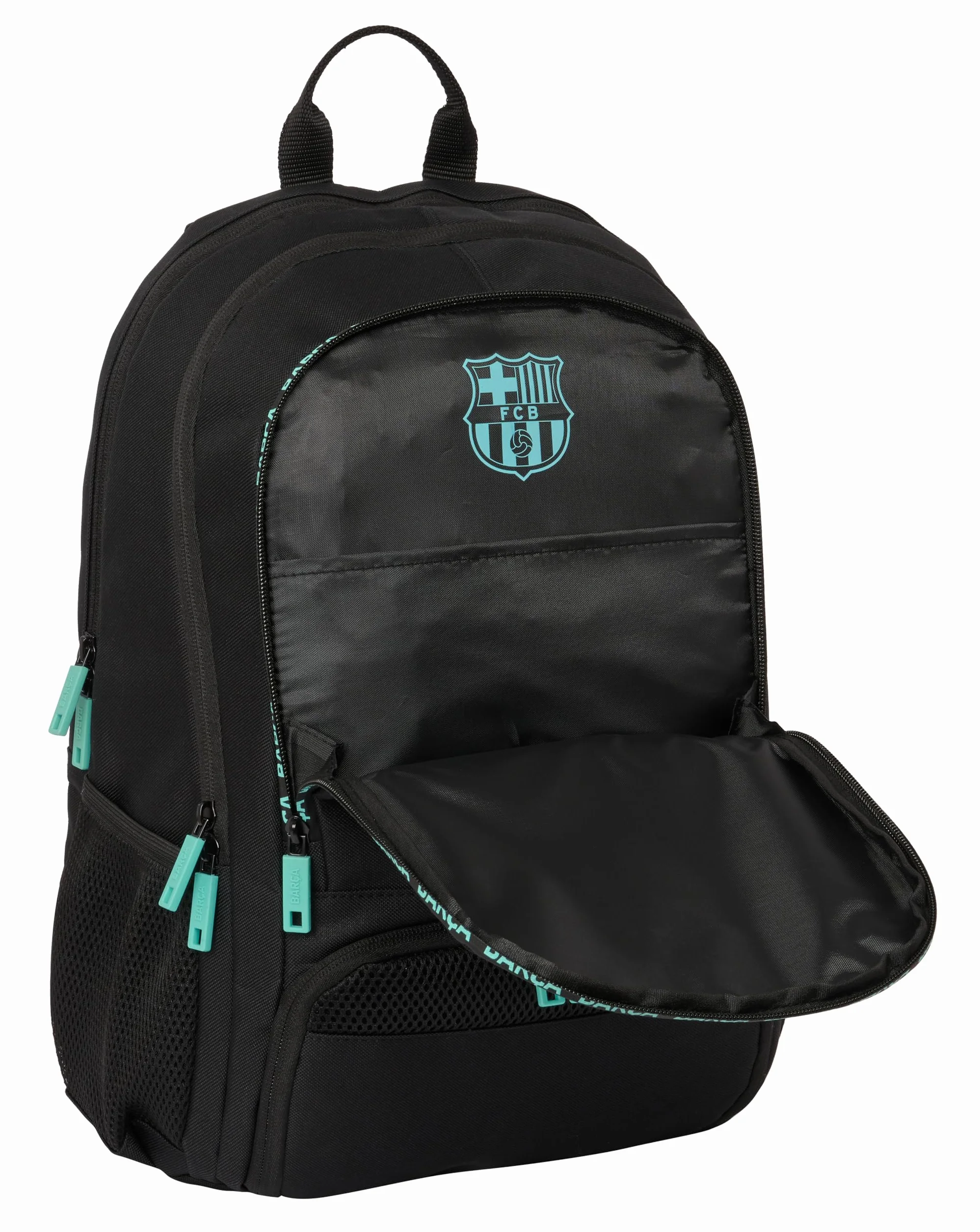 Safta F.C. Barcelona Plecak na Padel Sportowy 30x17x42 cm Czarny