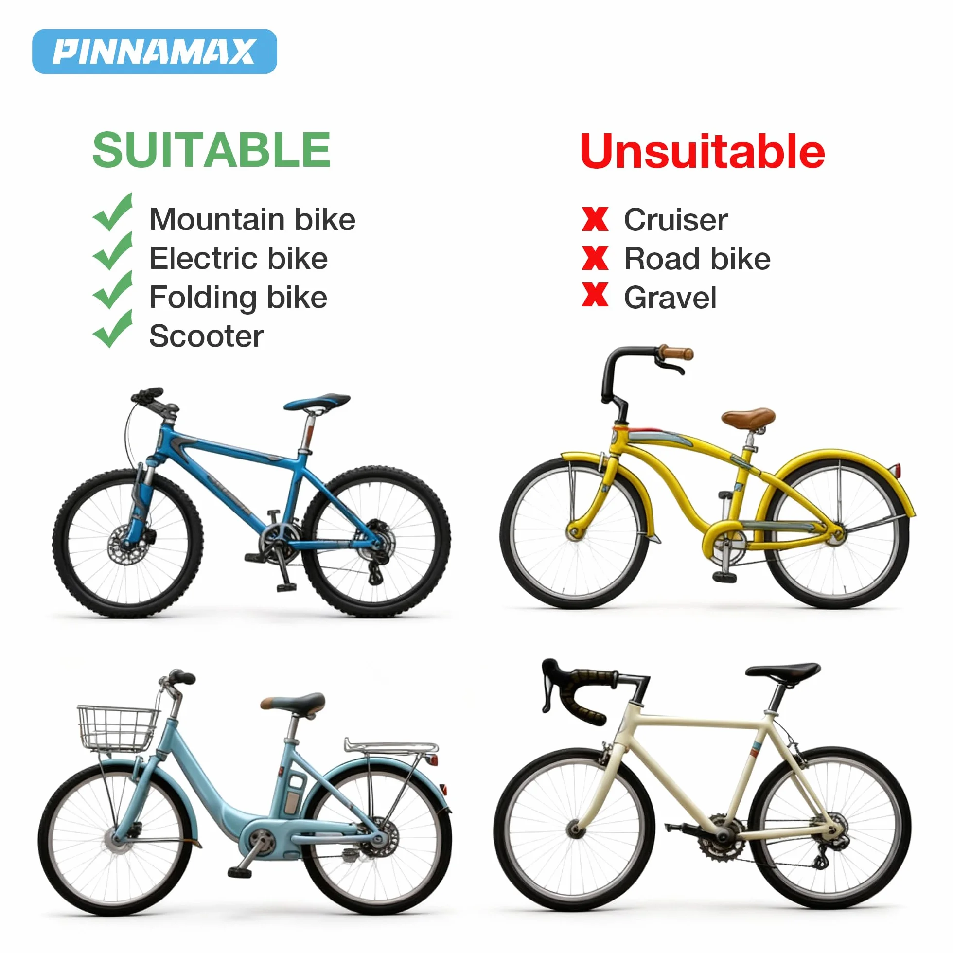 Lusterko rowerowe z systemem antywibracyjnym – regulowane 360° lusterko na końcówkę kierownicy – lusterko wsteczne do roweru, MTB, e-bike i hulajnogi